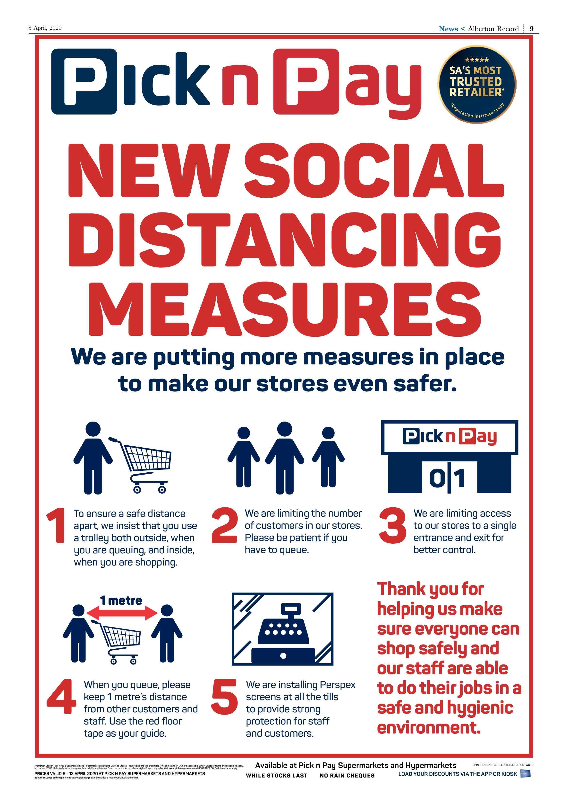 Alberton Record 8 April 2020 page 13