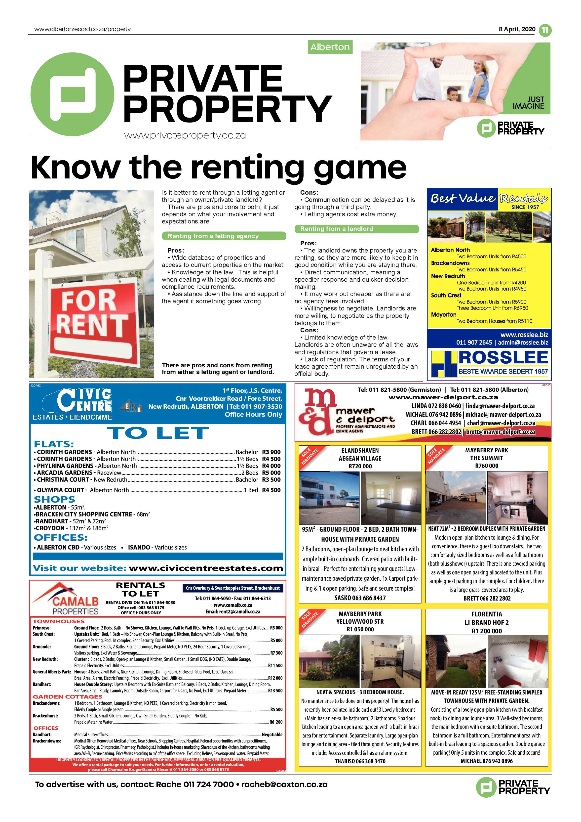 Alberton Record 8 April 2020 page 15