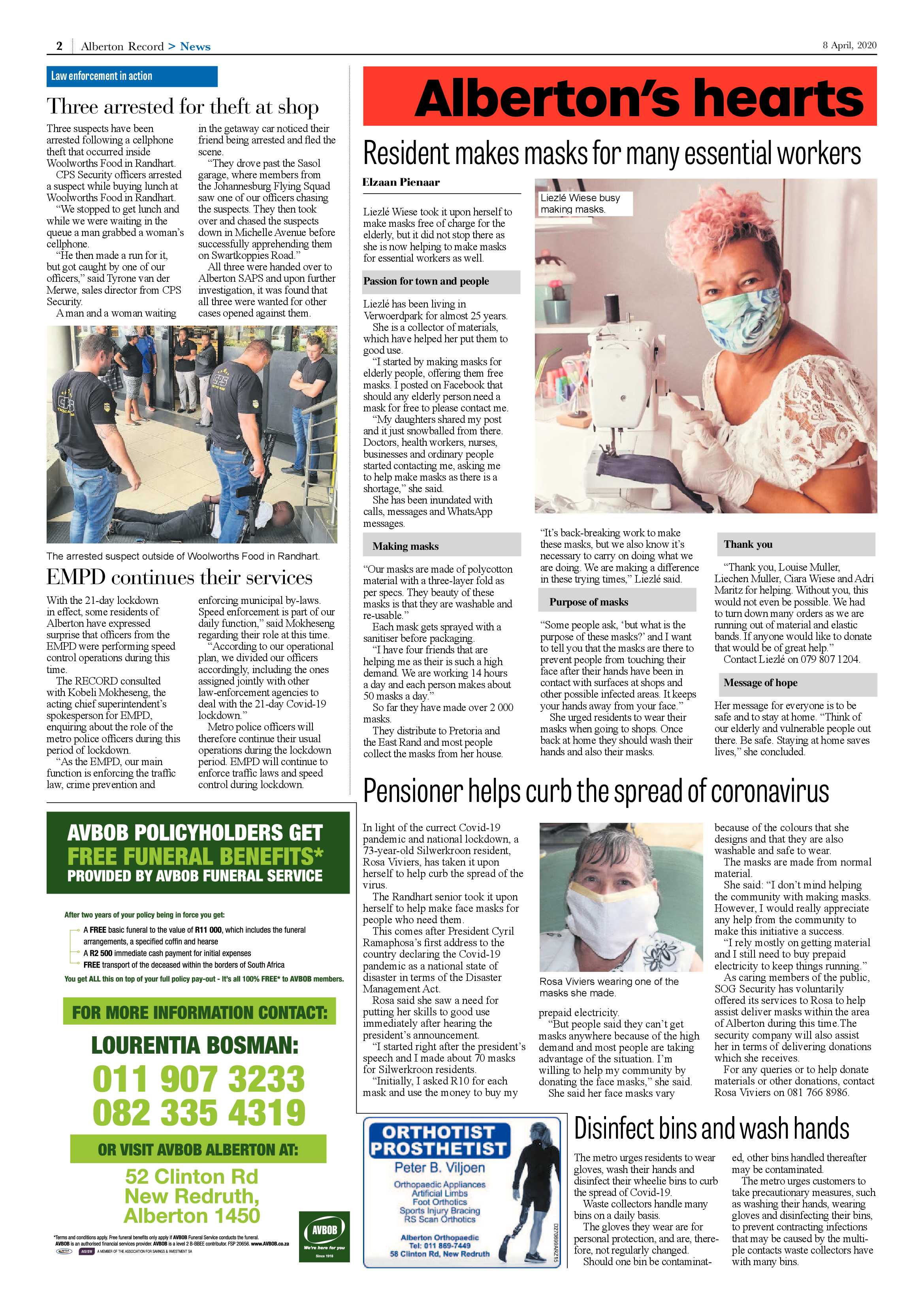 Alberton Record 8 April 2020 page 6