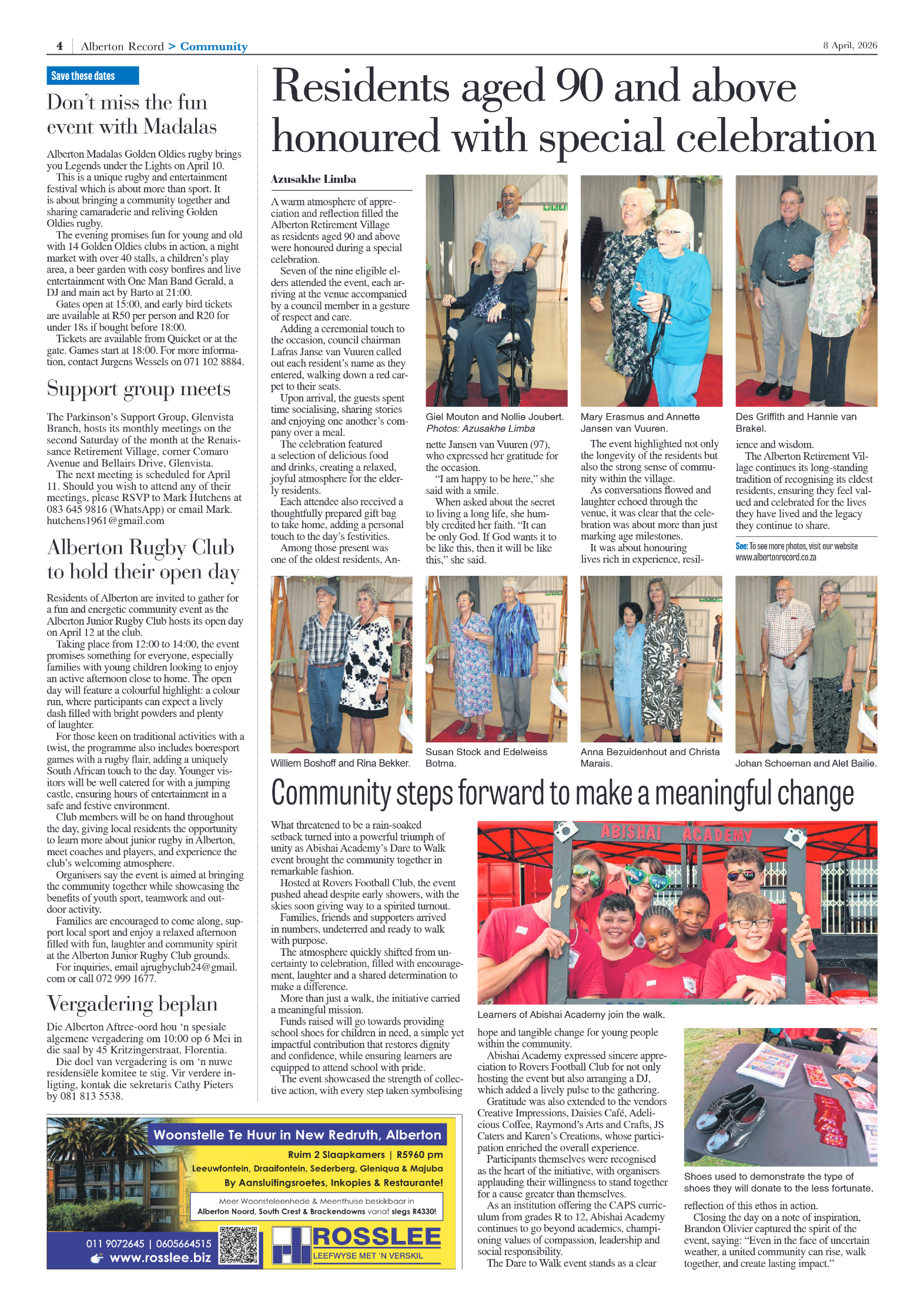 Alberton Record 8 April 2026 page 6