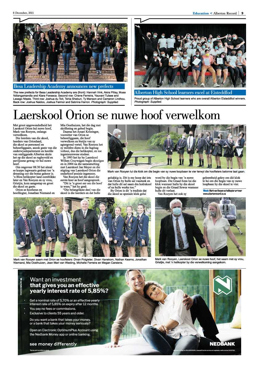 Alberton Record 8 December 2021 page 13