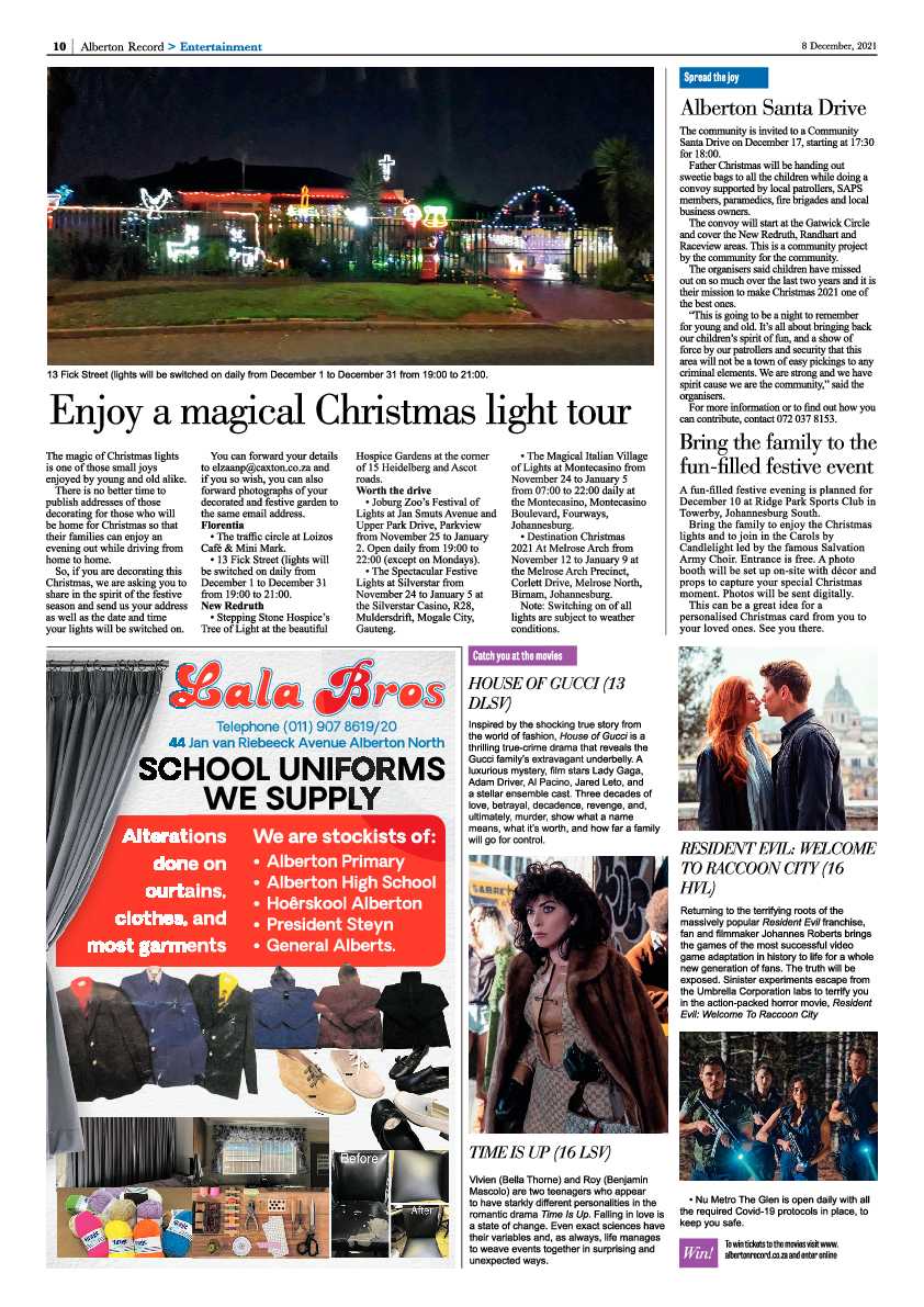 Alberton Record 8 December 2021 page 14