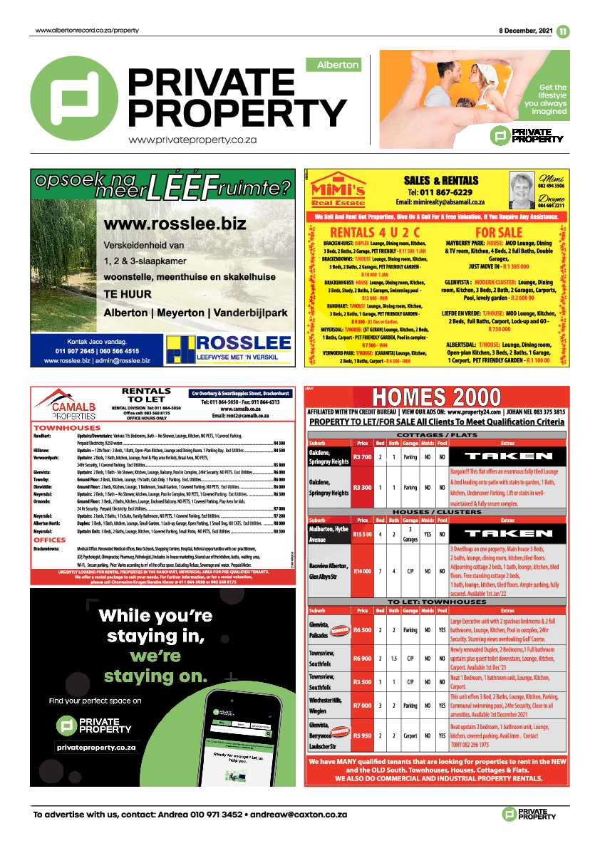 Alberton Record 8 December 2021 page 15