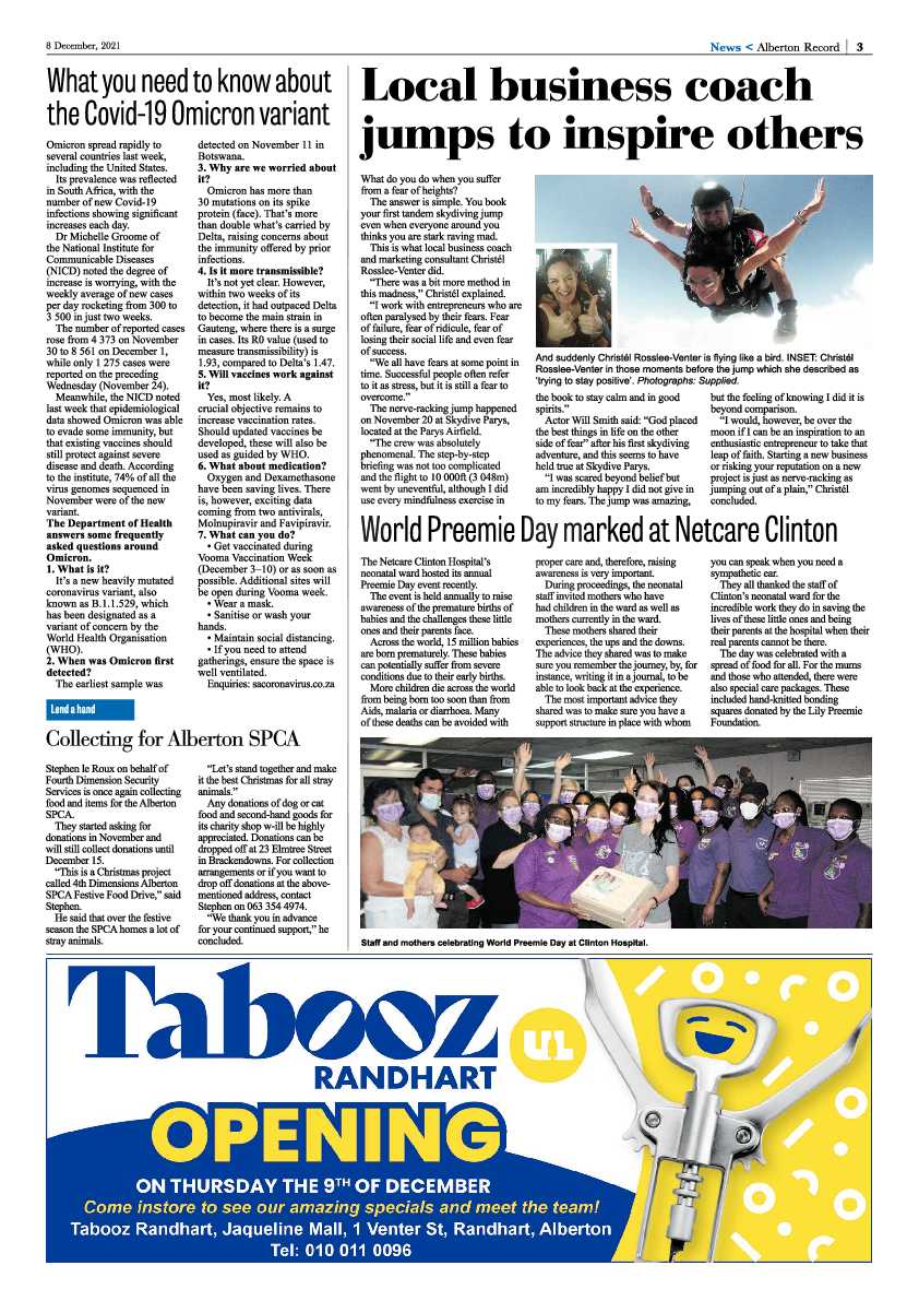 Alberton Record 8 December 2021 page 7