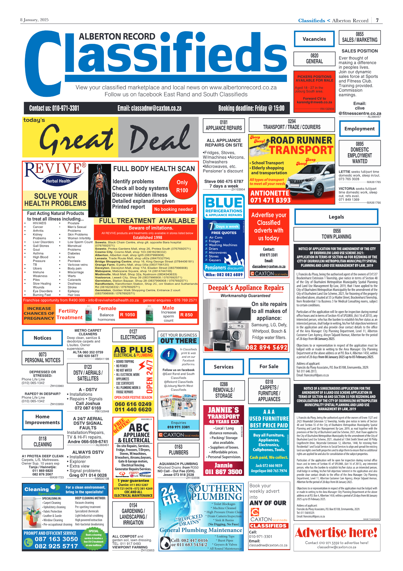 Alberton Record 8 January 2025 page 7