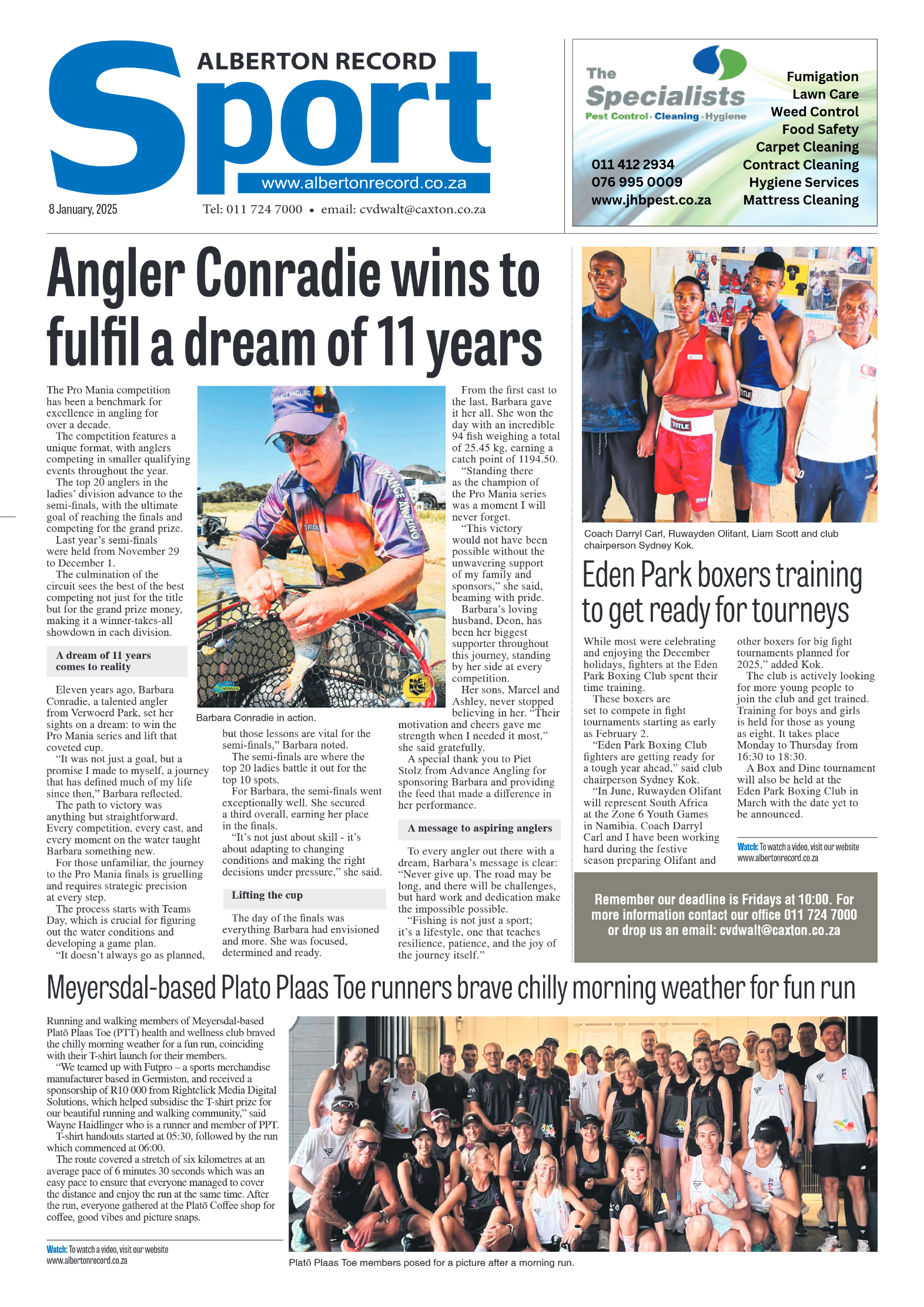 Alberton Record 8 January 2025 page 8