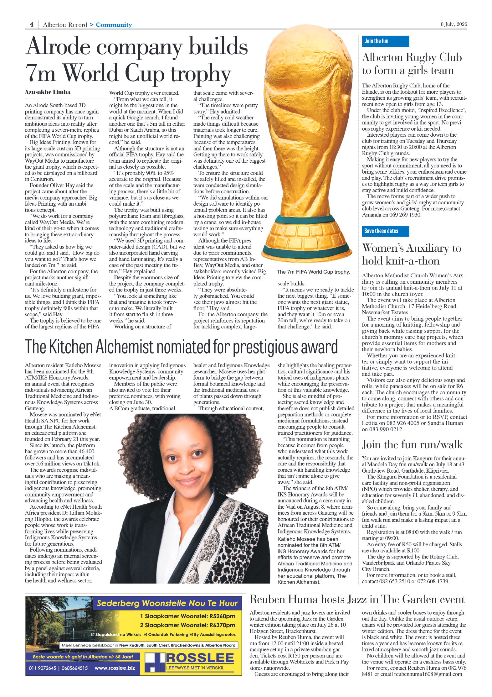 Alberton Record 8 July 2026 page 6