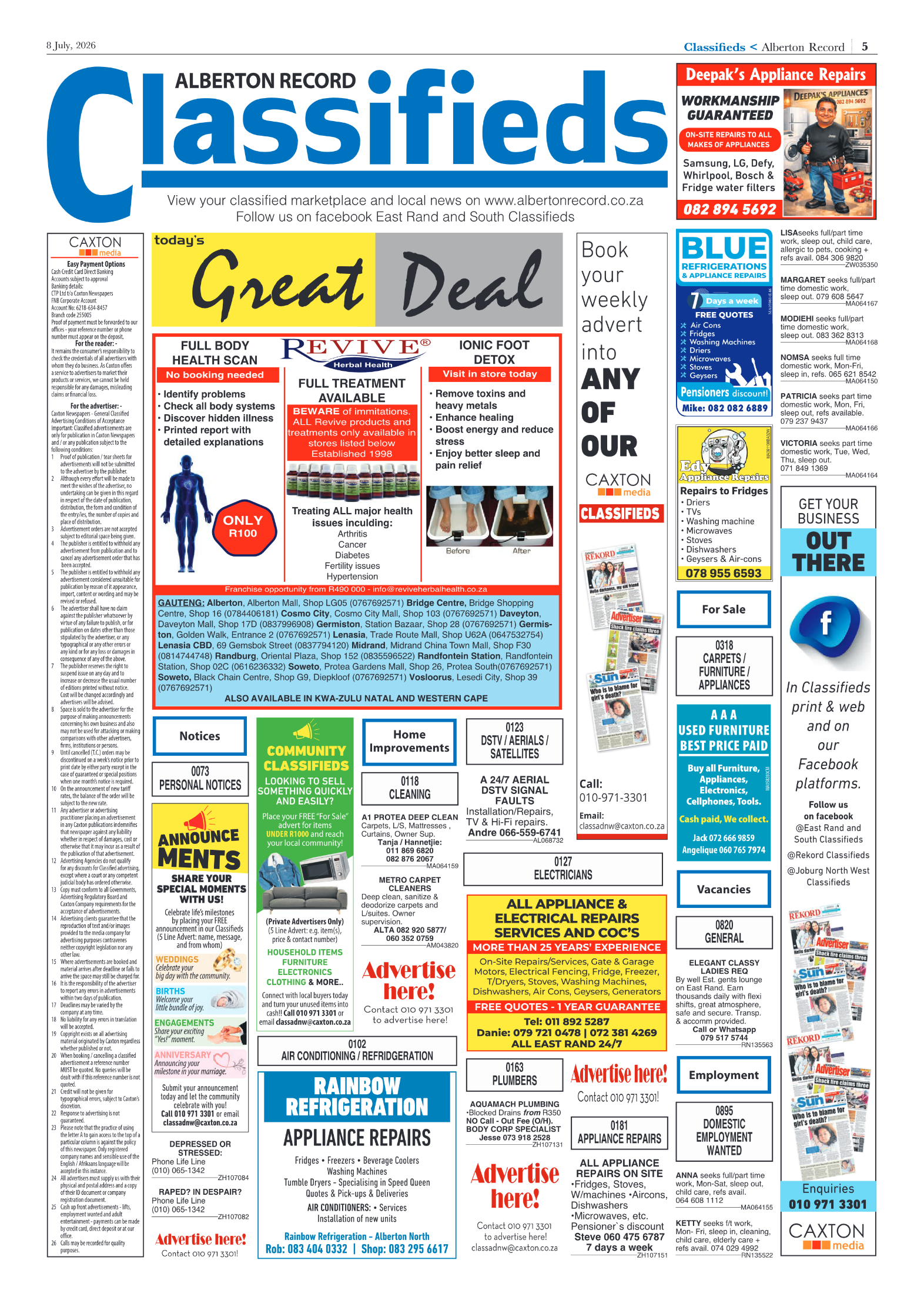 Alberton Record 8 July 2026 page 7