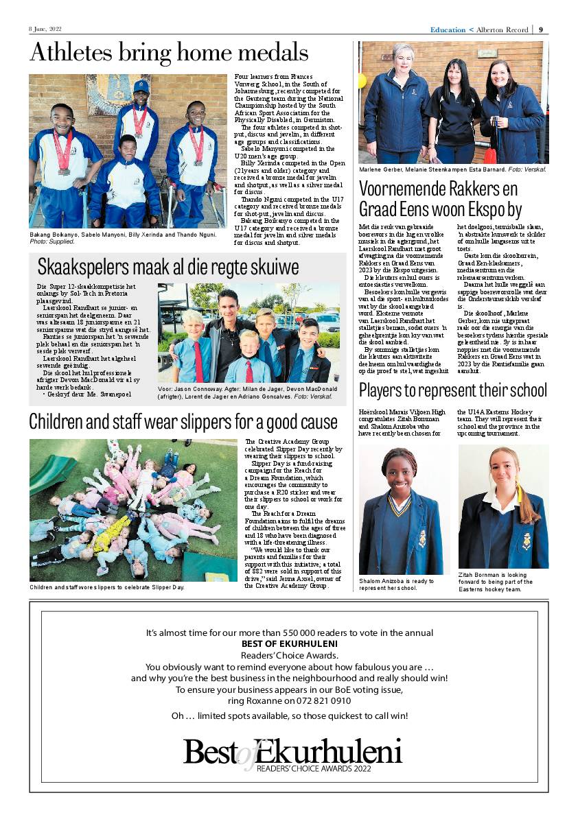 Alberton Record 8 June 2022 page 11