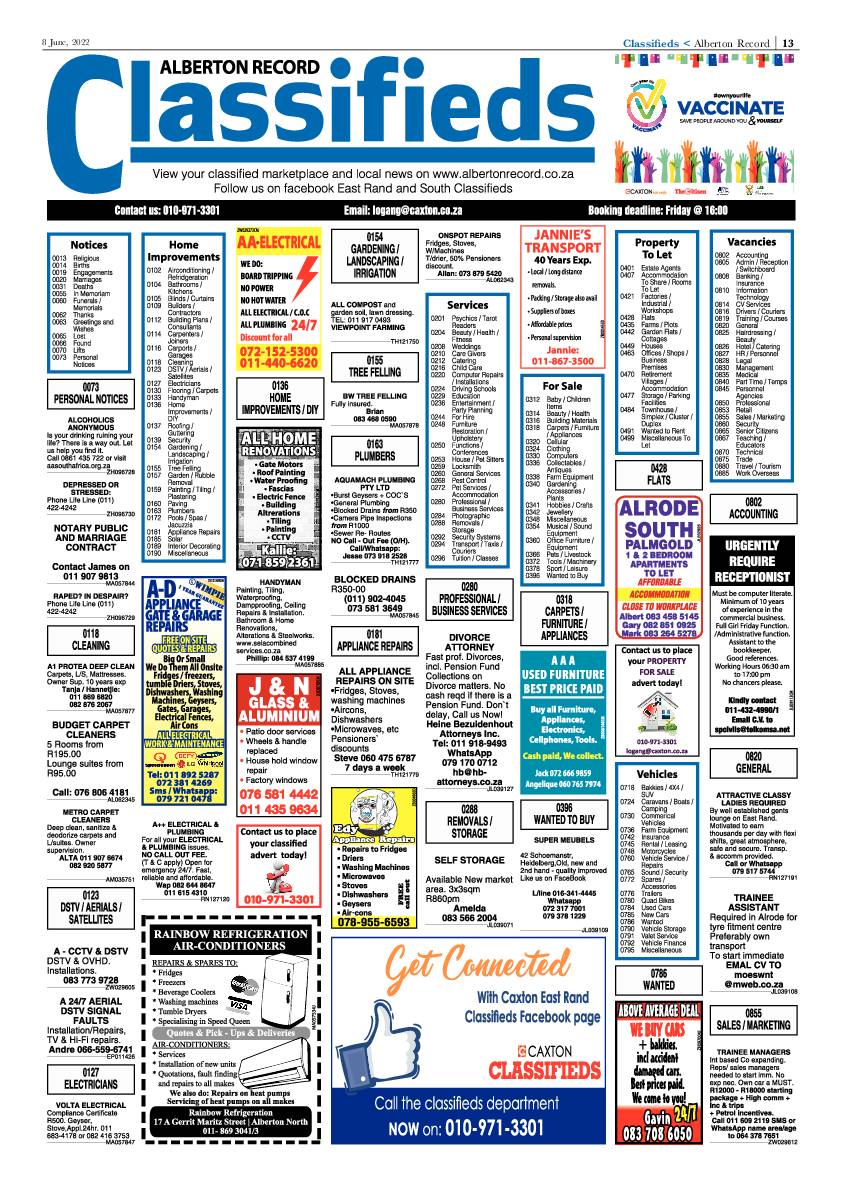 Alberton Record 8 June 2022 page 15