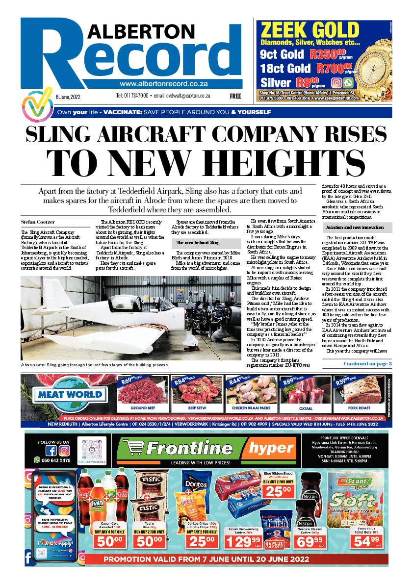 Alberton Record 8 June 2022 page 3
