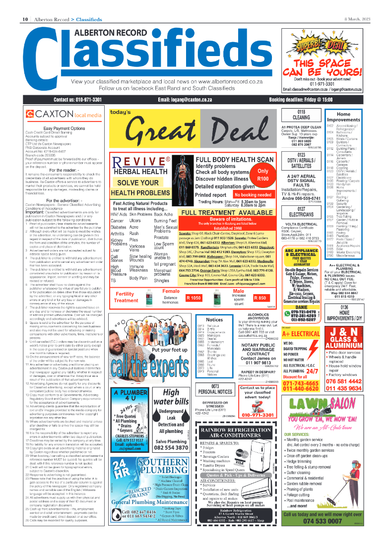 Alberton Record 8 March 2023 page 10
