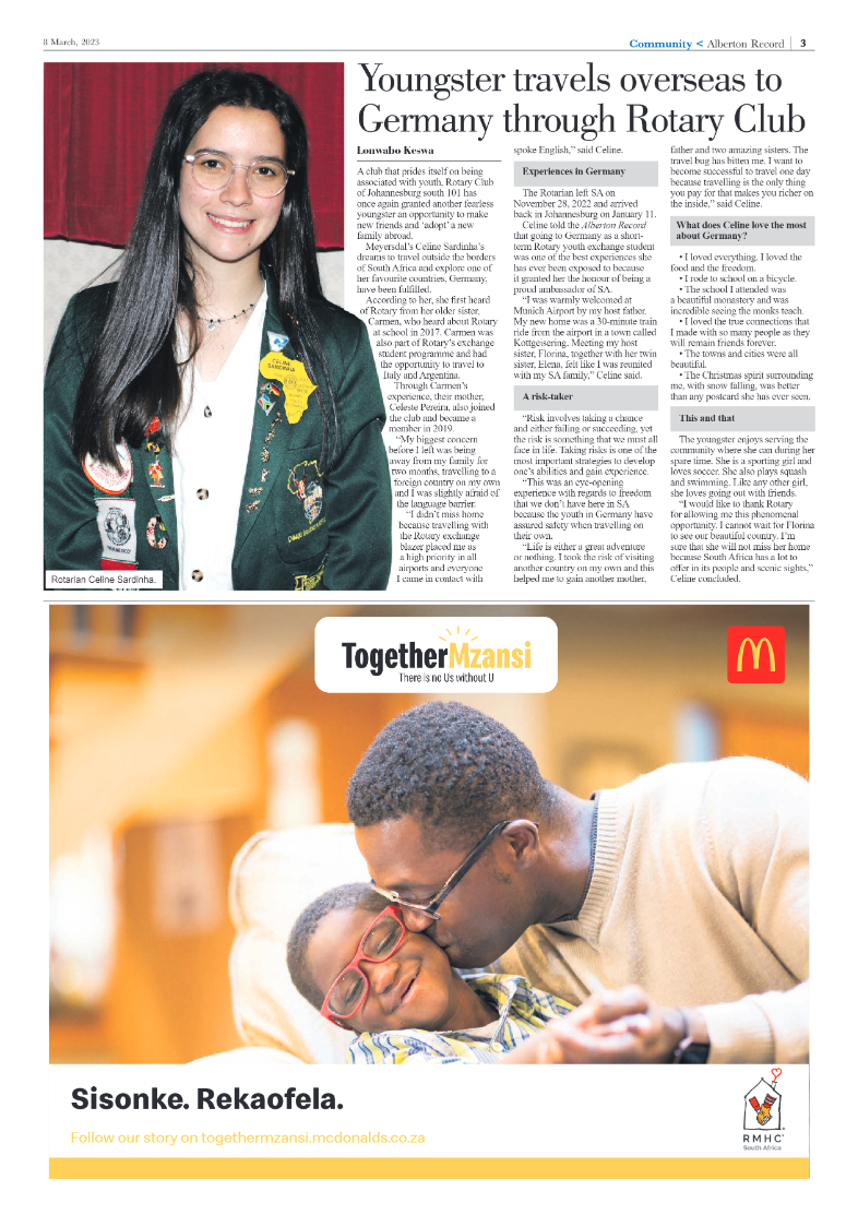 Alberton Record 8 March 2023 page 3