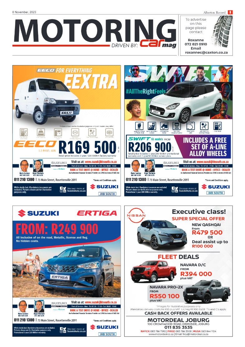 Alberton Record 8 November 2023 page 9