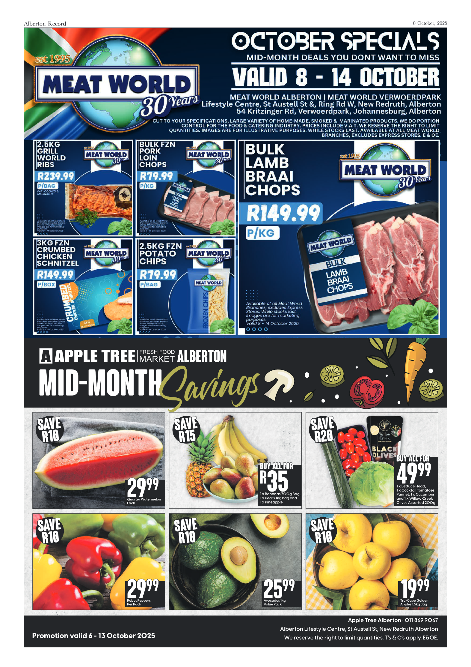 Alberton Record 8 October 2025 page 2