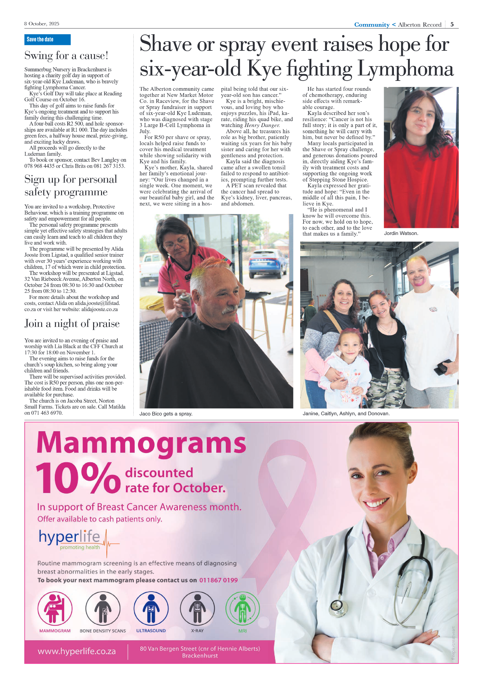 Alberton Record 8 October 2025 page 7