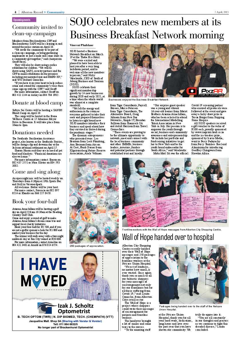 Alberton Record 9 April 2021 page 4
