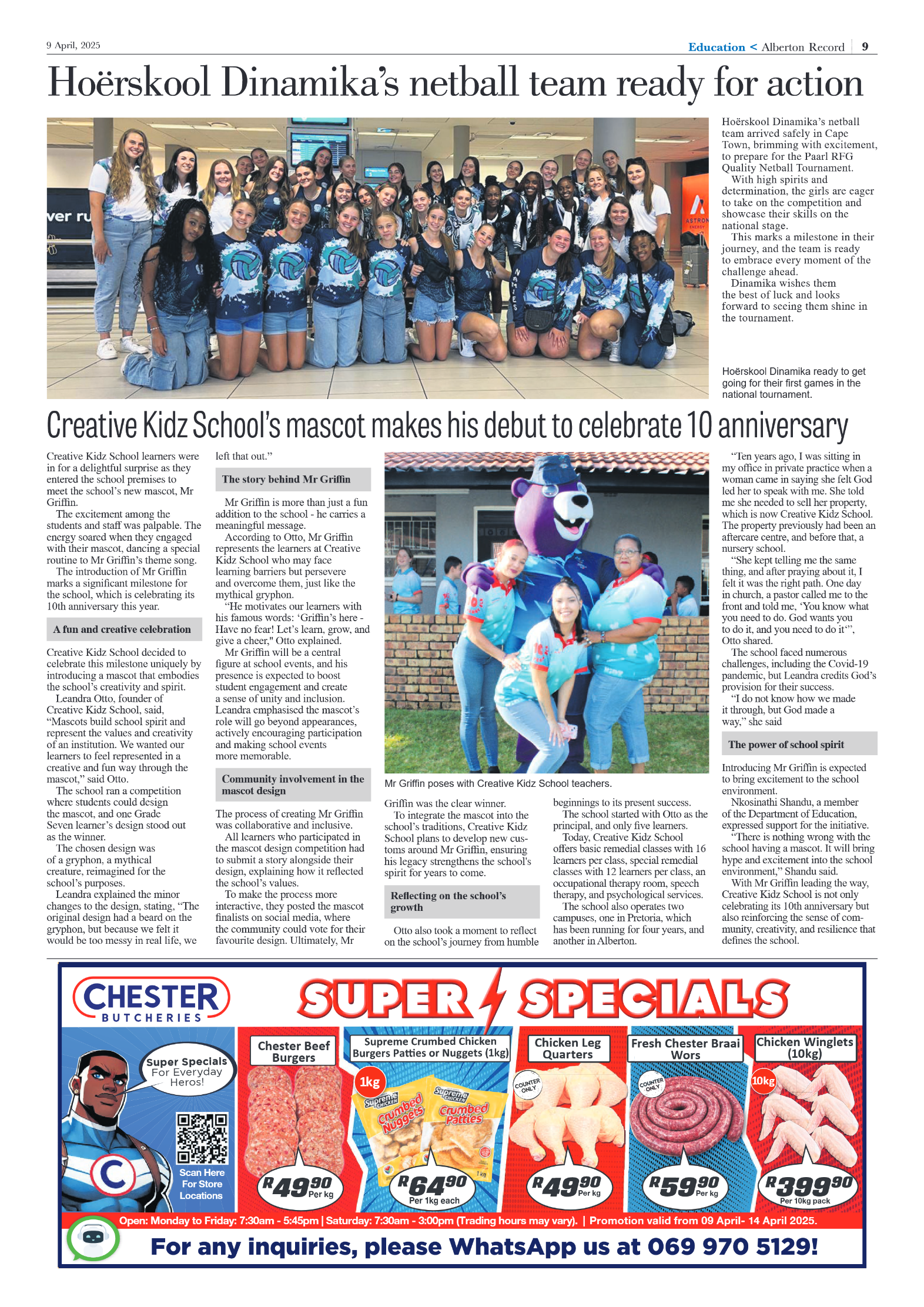 Alberton Record 9 April 2025 page 11