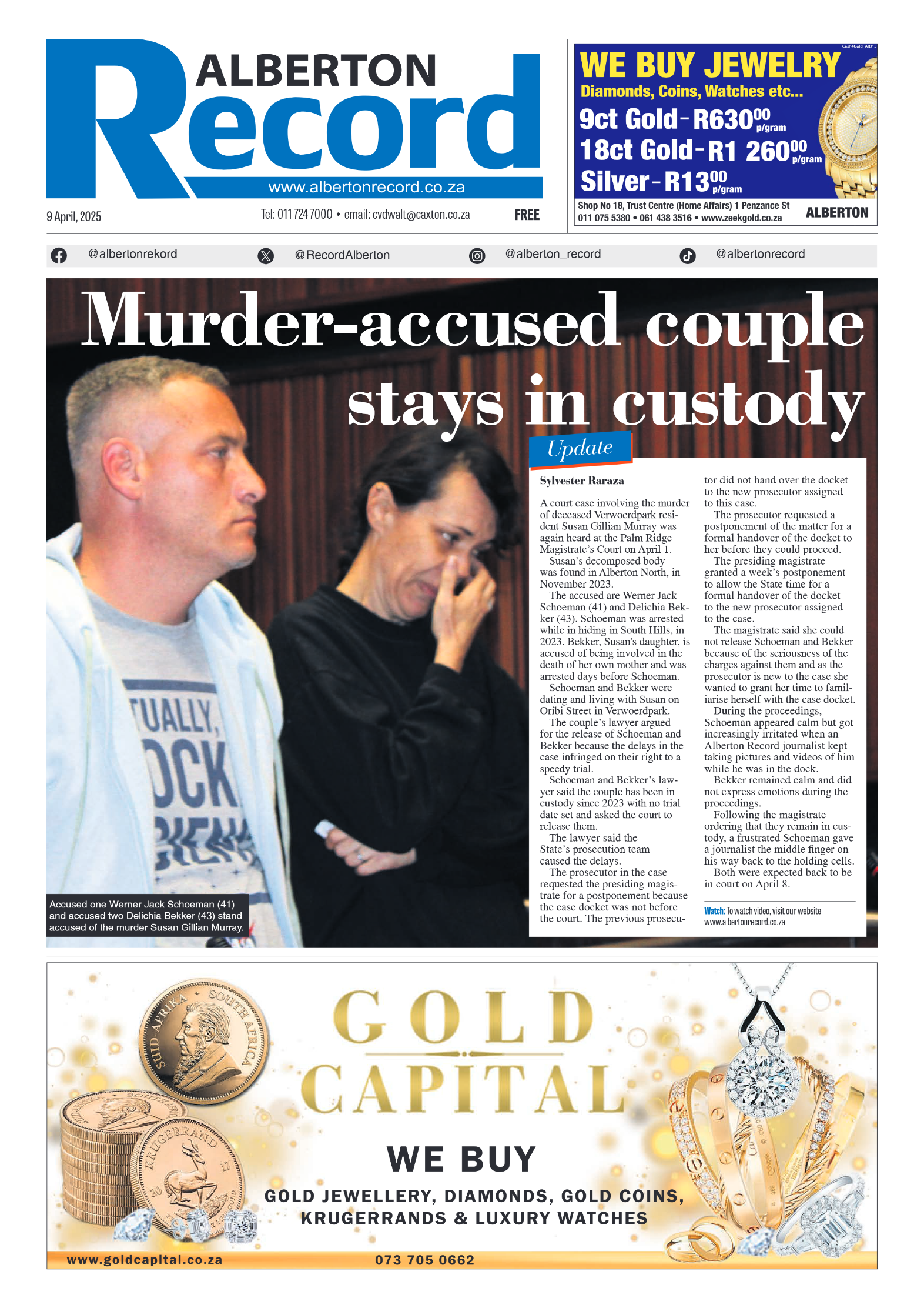 Alberton Record 9 April 2025 page 3