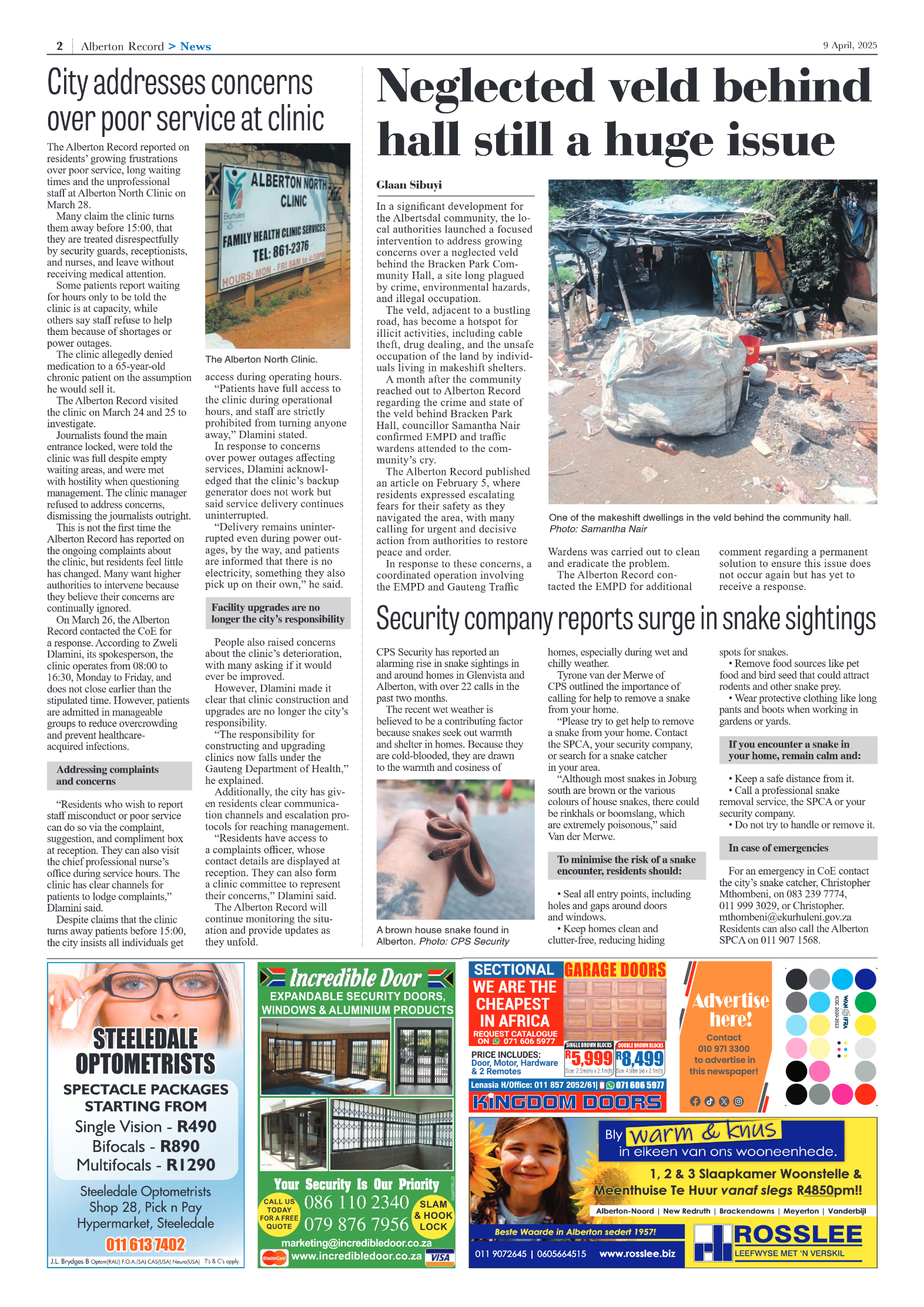 Alberton Record 9 April 2025 page 4