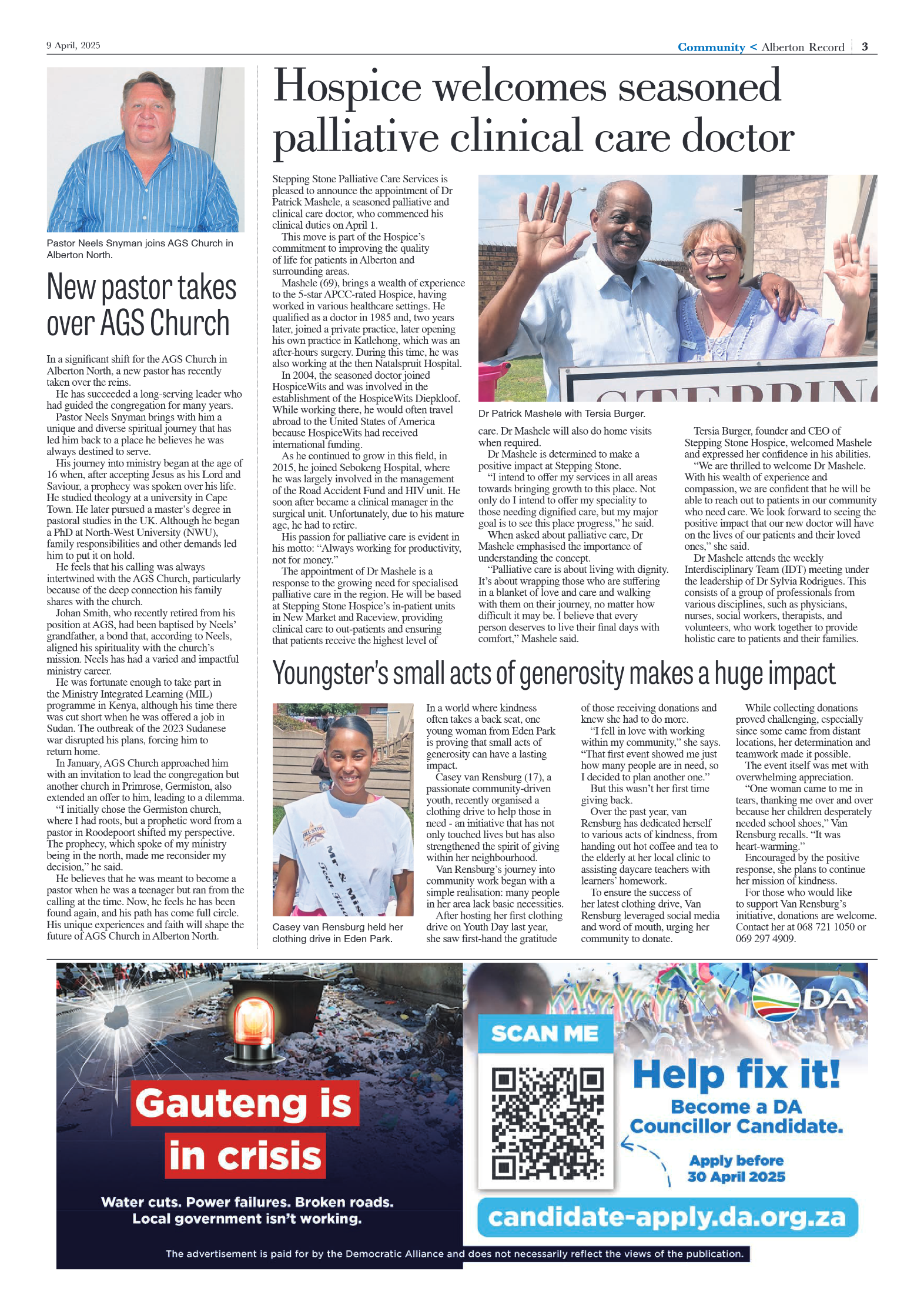 Alberton Record 9 April 2025 page 5
