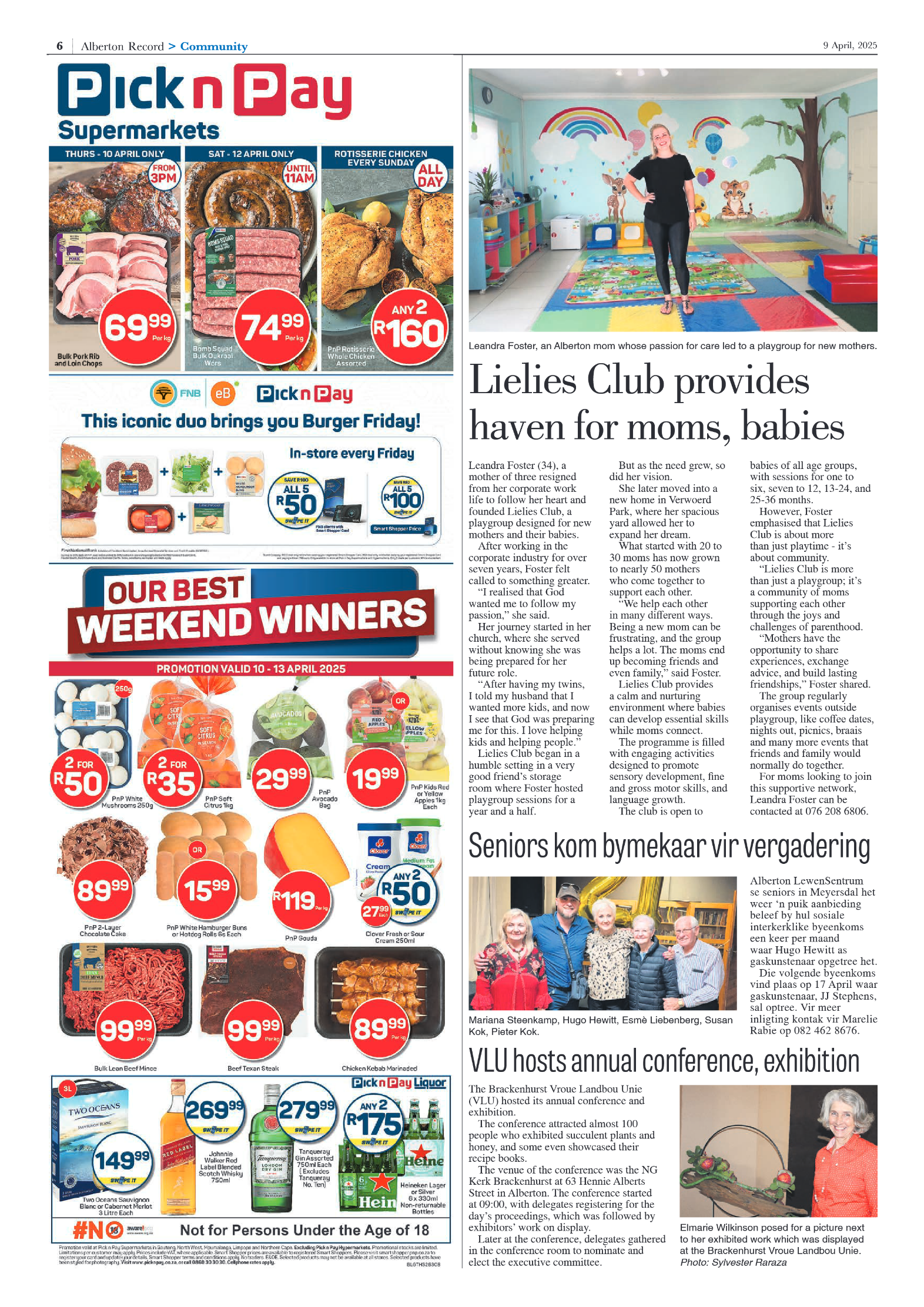 Alberton Record 9 April 2025 page 8