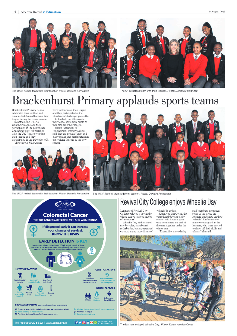 Alberton Record 9 August 2023 page 6