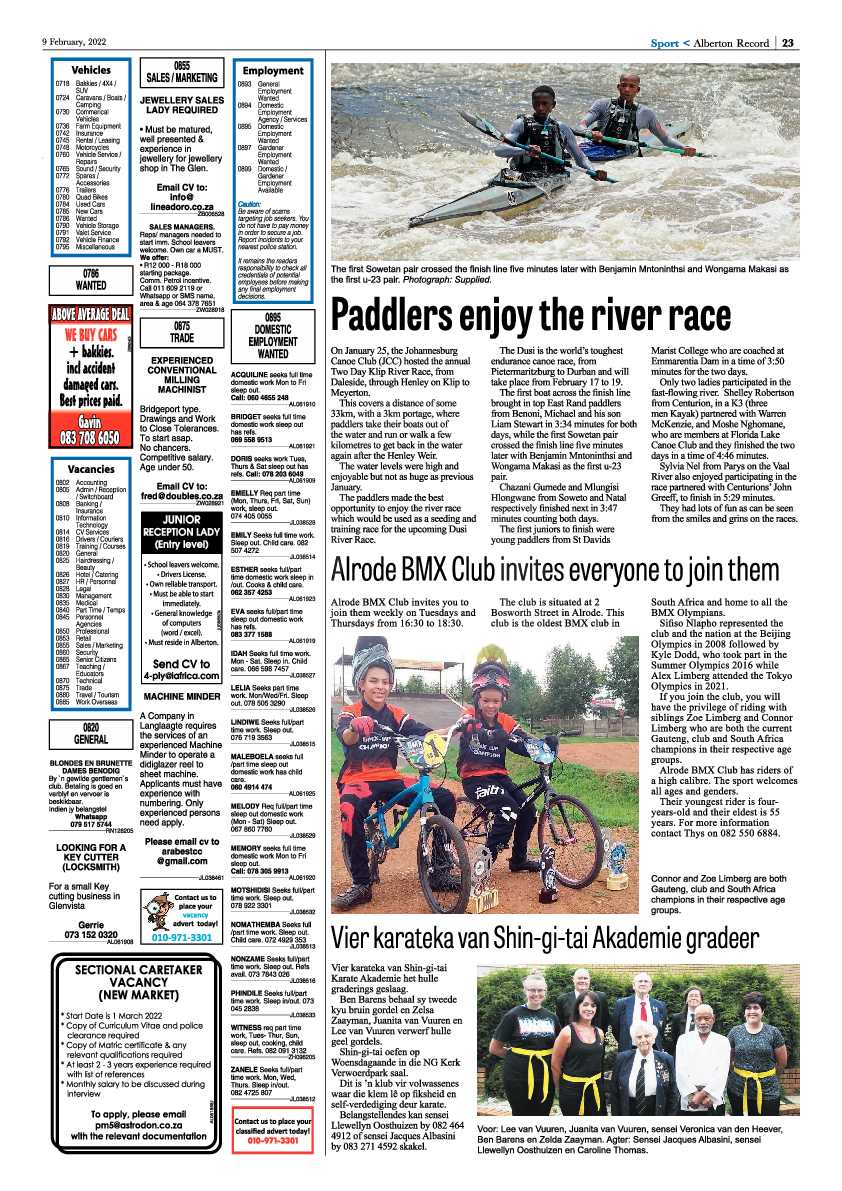 Alberton Record 9 February 2022 page 25