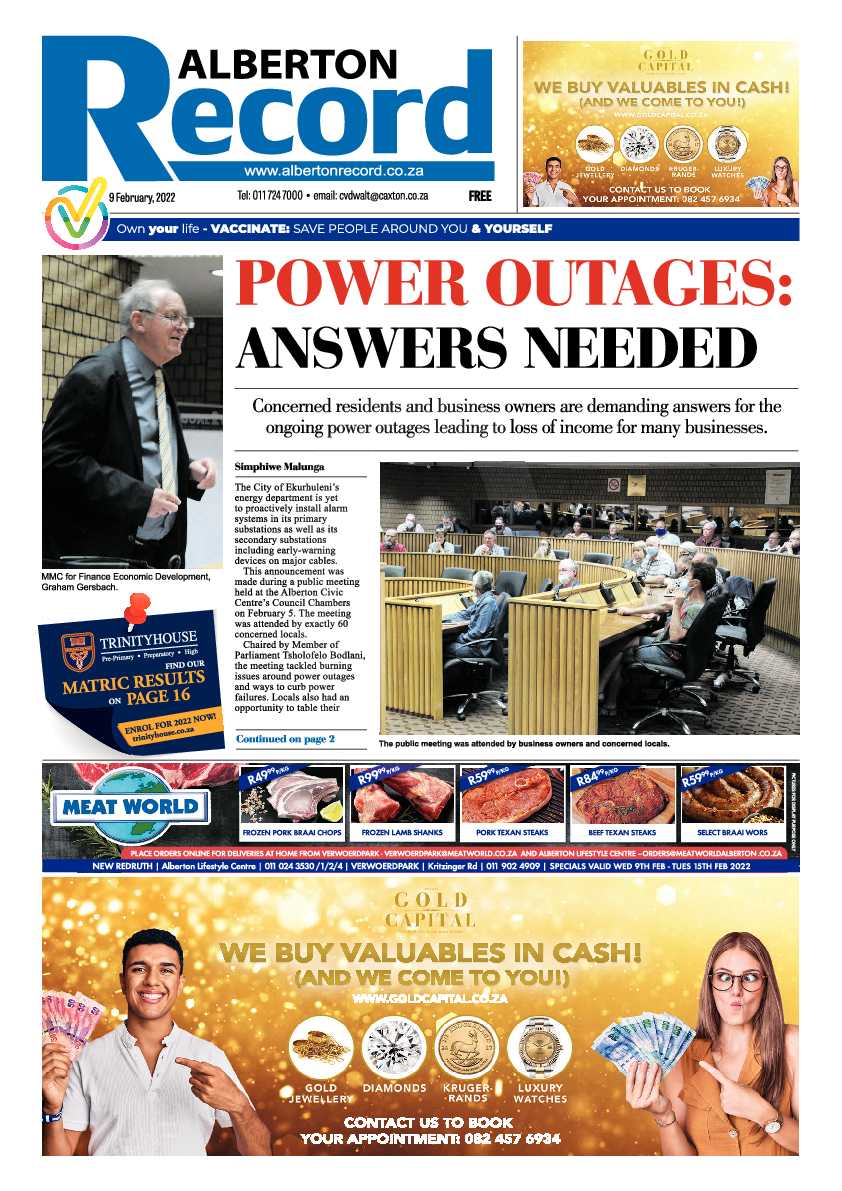 Alberton Record 9 February 2022 page 3