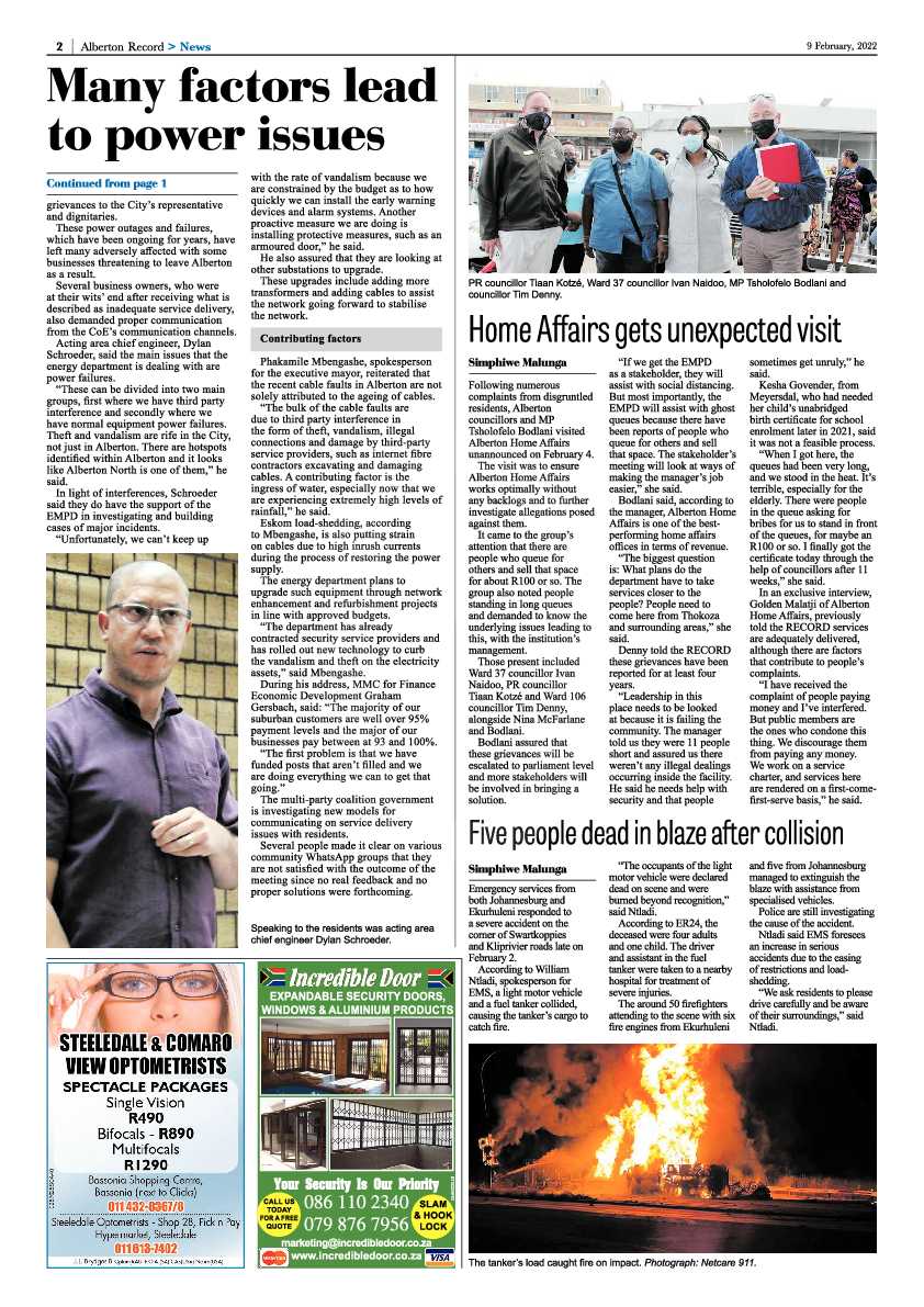 Alberton Record 9 February 2022 page 4