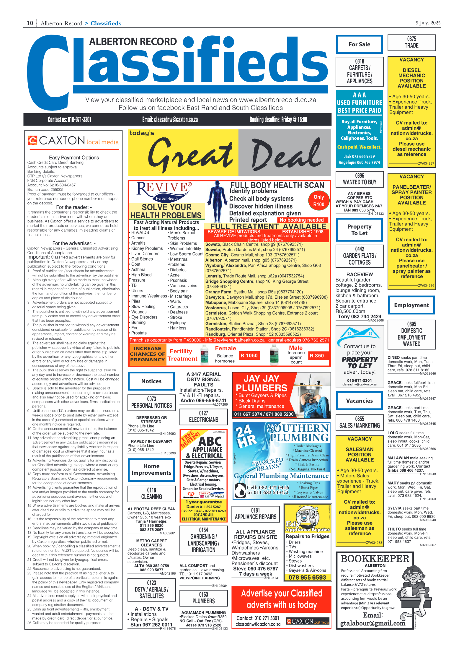 Alberton Record 9 July 2025 page 12