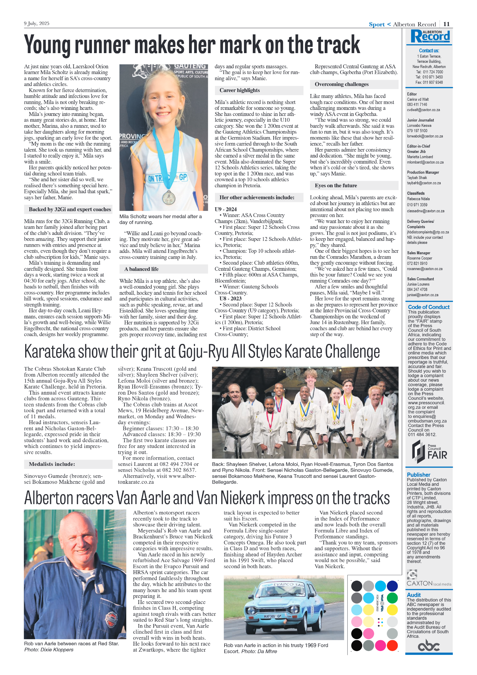 Alberton Record 9 July 2025 page 13