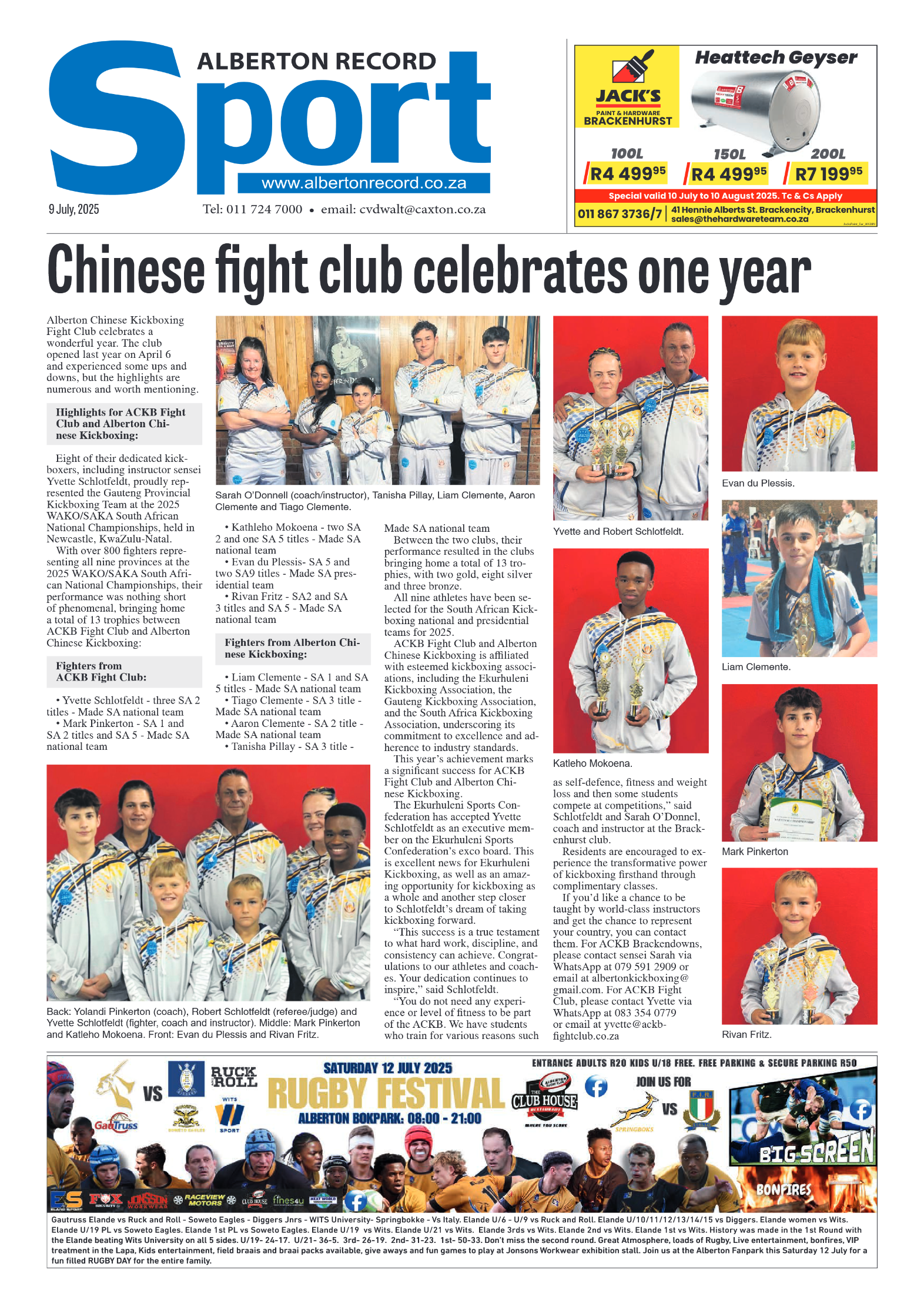 Alberton Record 9 July 2025 page 14