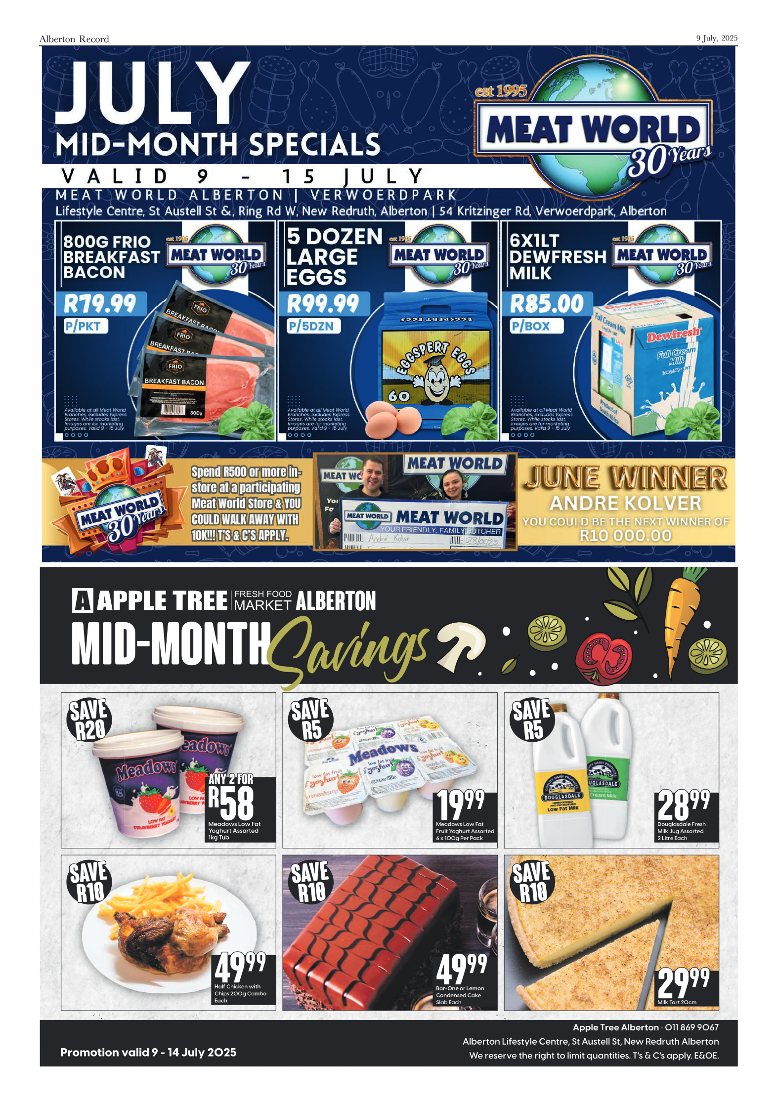 Alberton Record 9 July 2025 page 16