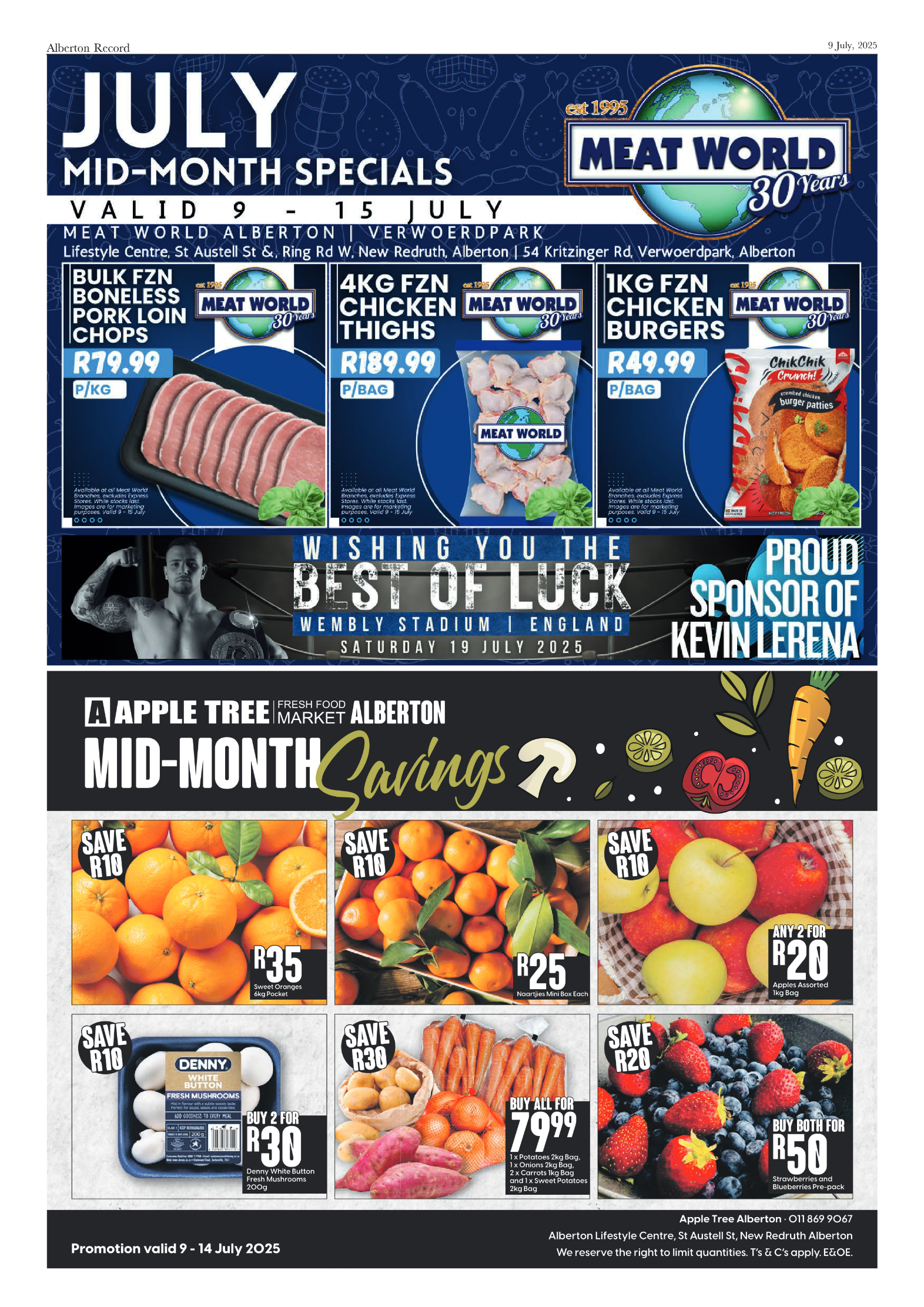 Alberton Record 9 July 2025 page 2