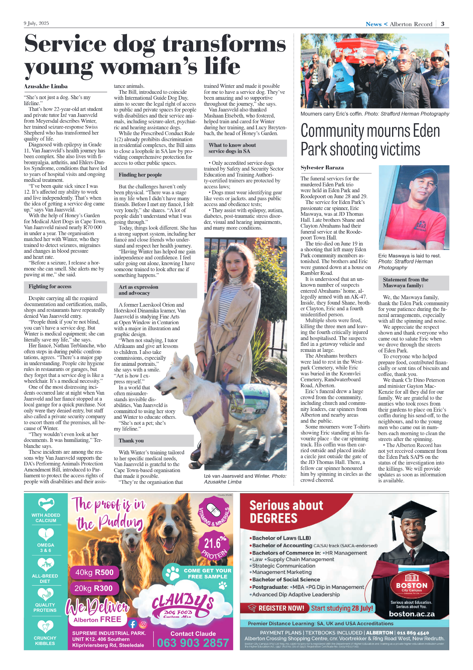 Alberton Record 9 July 2025 page 5