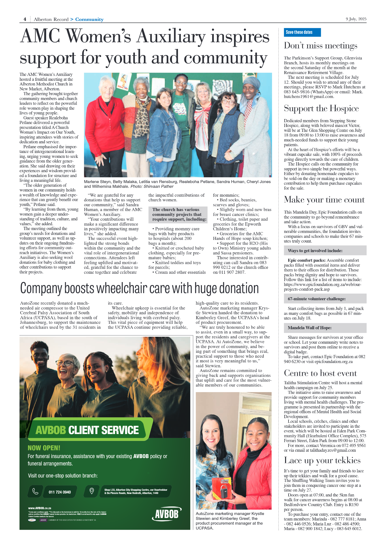 Alberton Record 9 July 2025 page 6