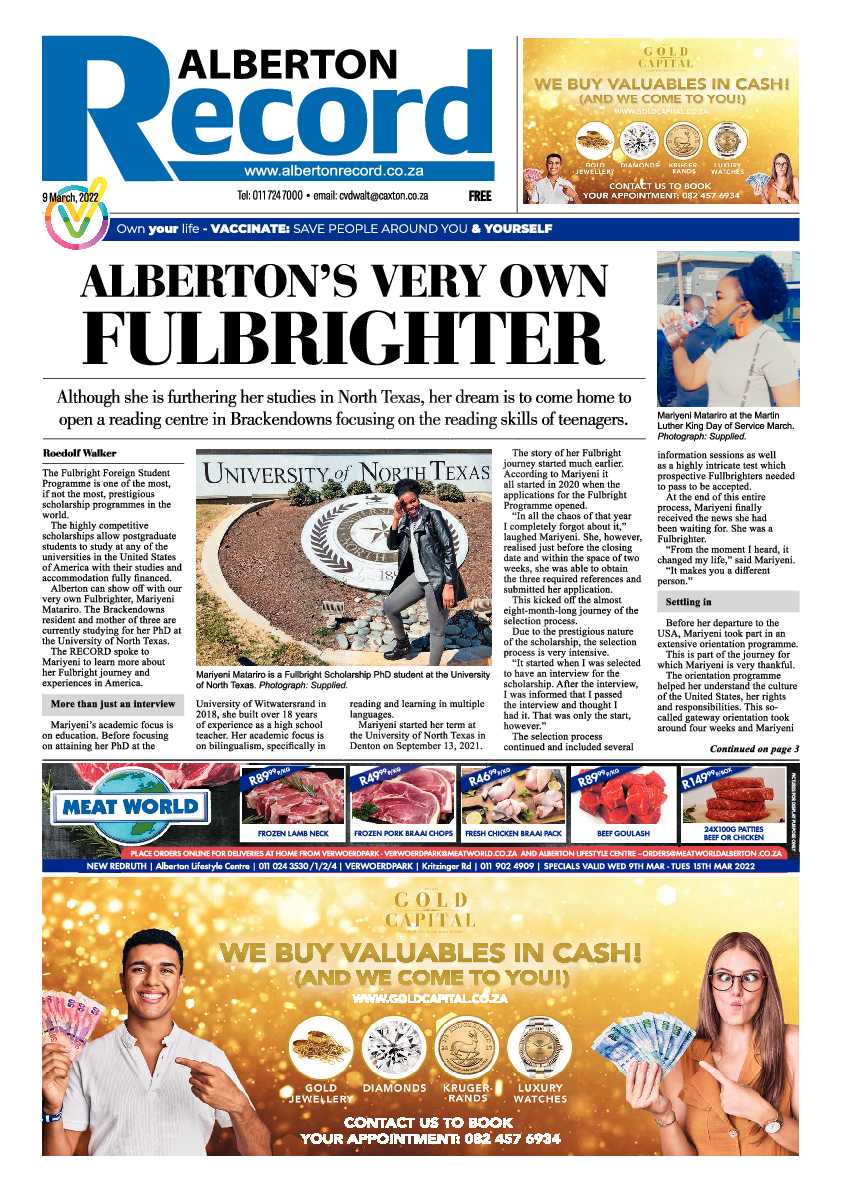 Alberton Record 9 March 2022 page 3