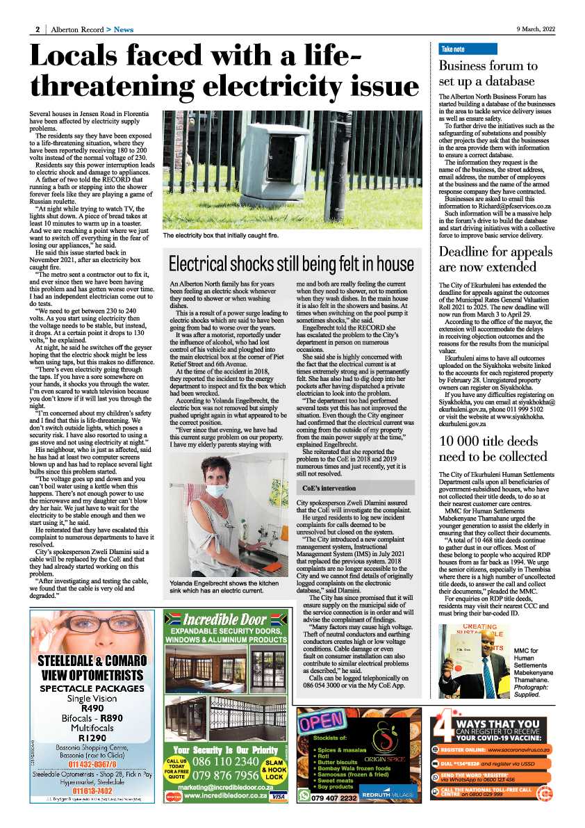 Alberton Record 9 March 2022 page 4