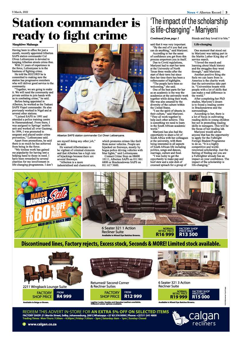 Alberton Record 9 March 2022 page 5