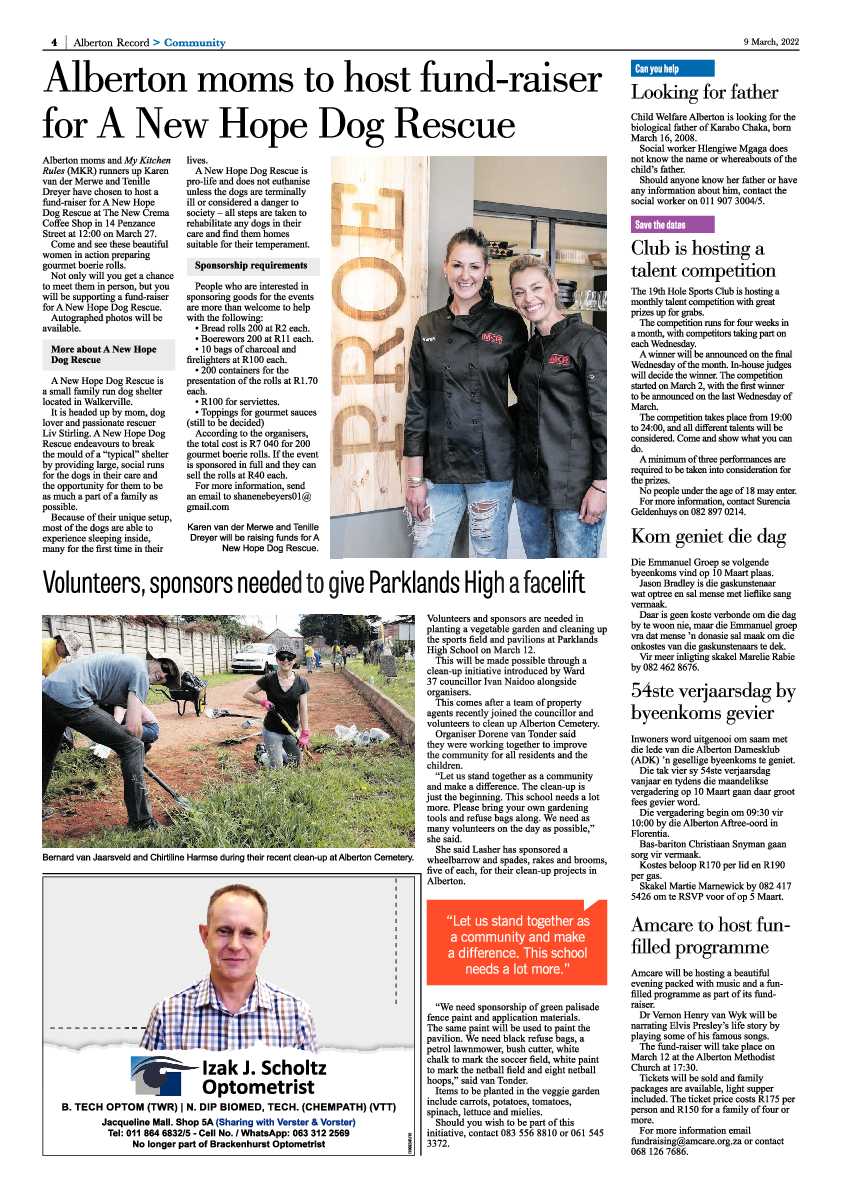 Alberton Record 9 March 2022 page 6