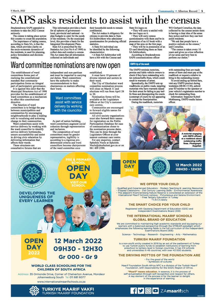 Alberton Record 9 March 2022 page 7
