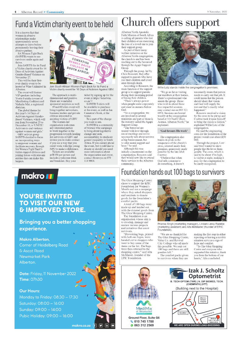 Alberton Record 9 Nov 2022 page 4
