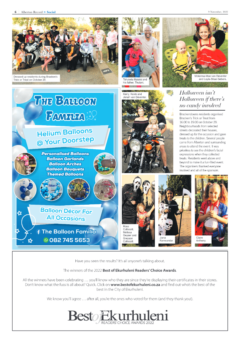 Alberton Record 9 Nov 2022 page 6