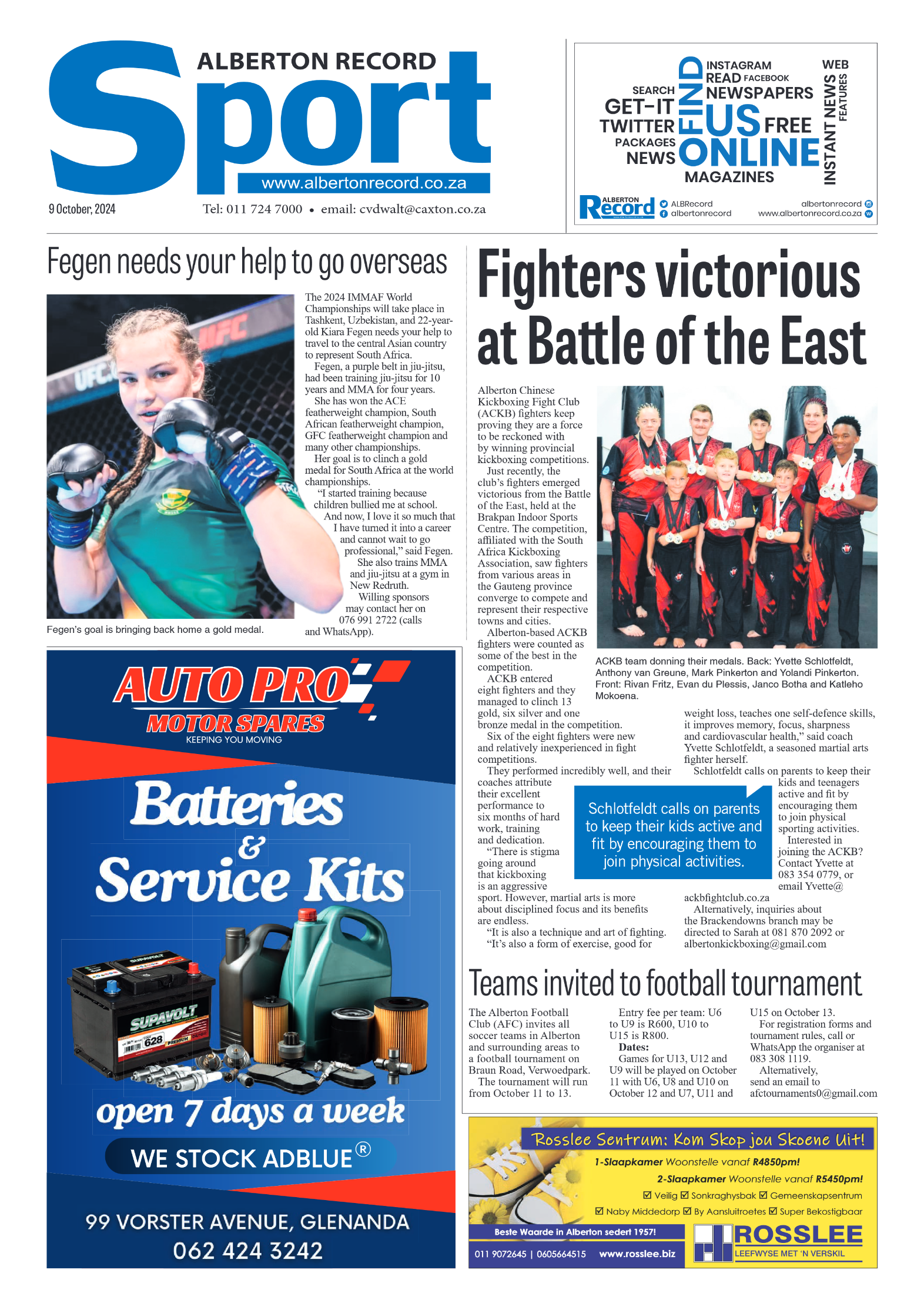 Alberton Record 9 October 2024 page 8
