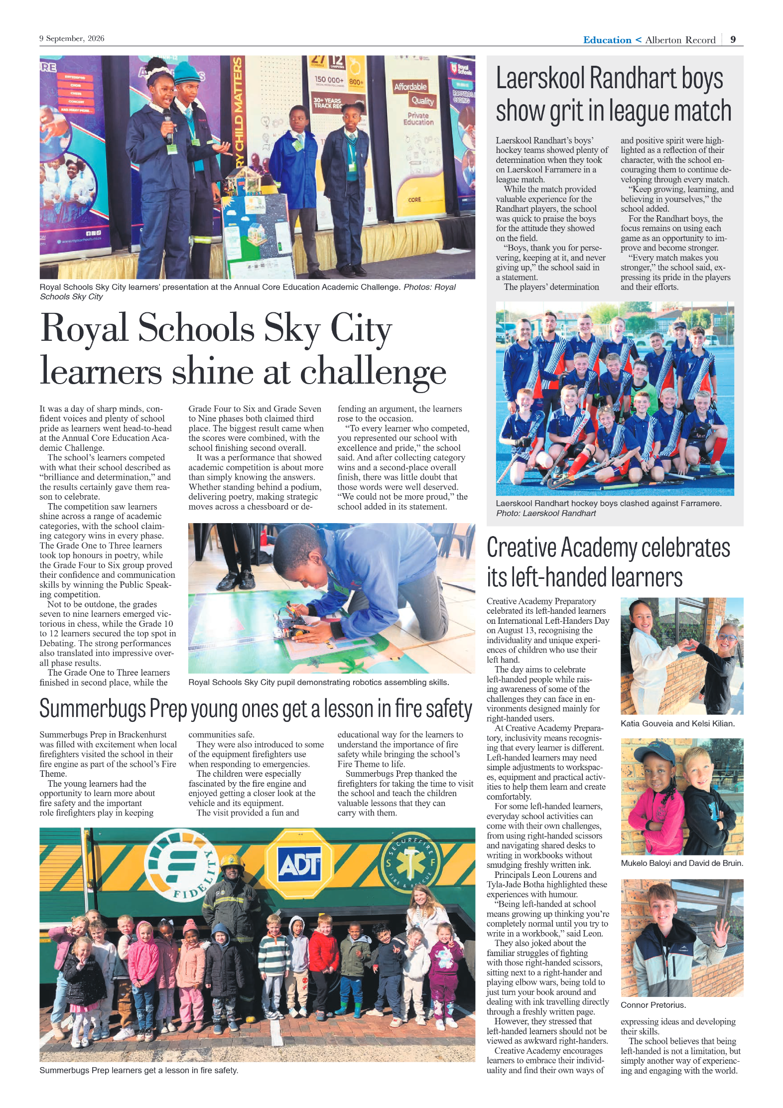 Alberton Record 9 September 2026 page 11