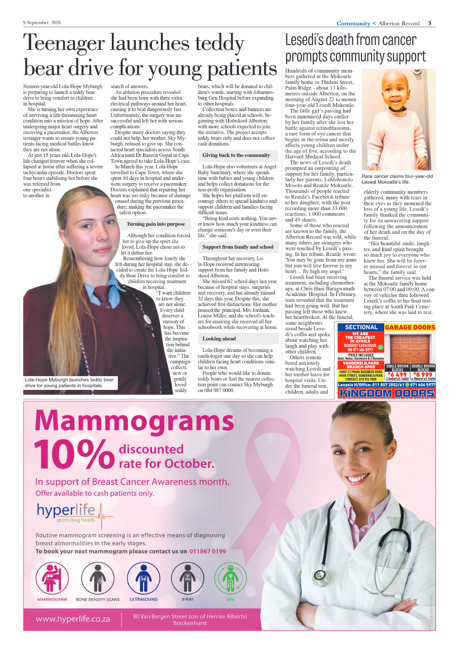 Alberton Record 9 September 2026 page 5