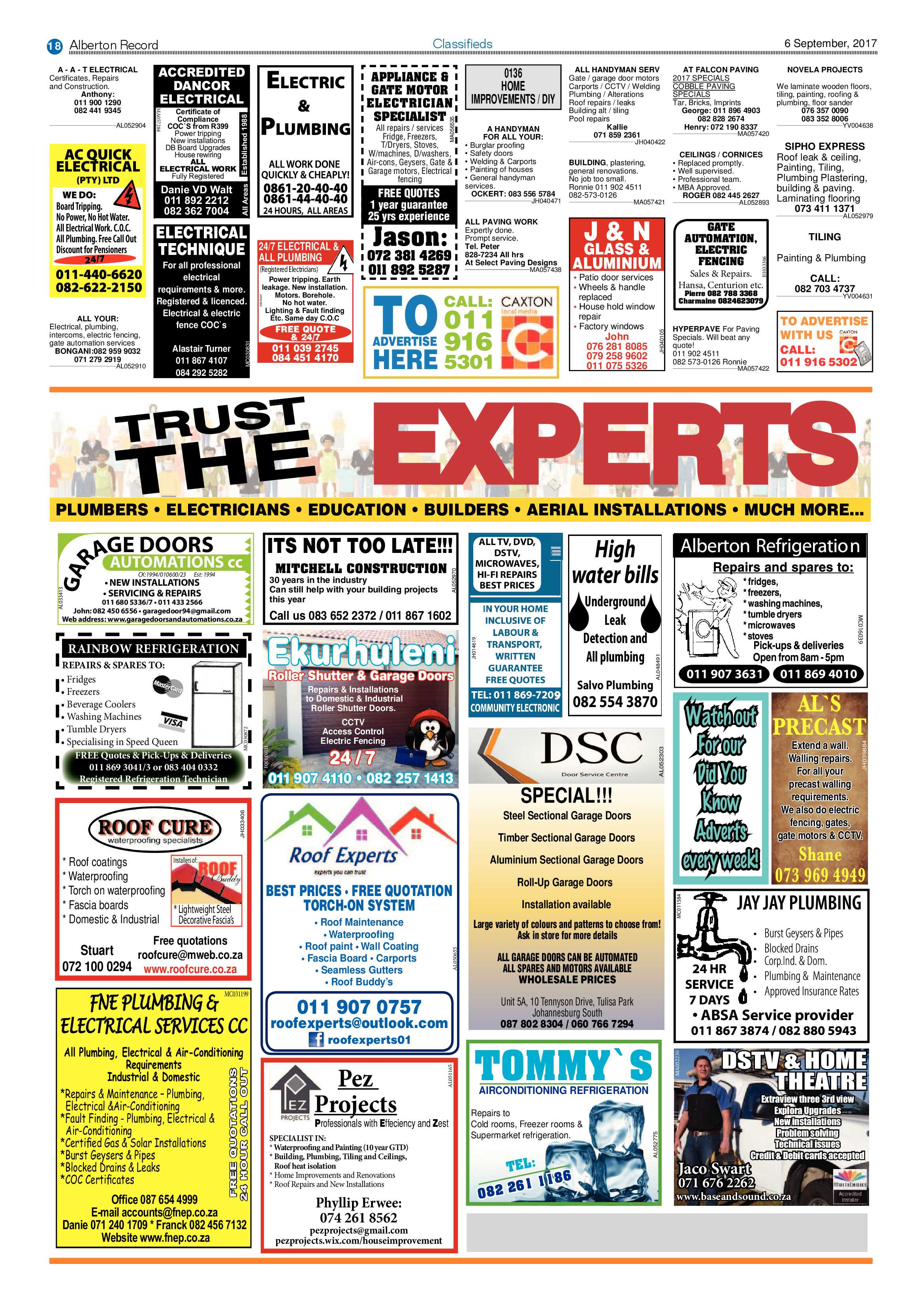 Alberton Record News 06 September 2017 page 18