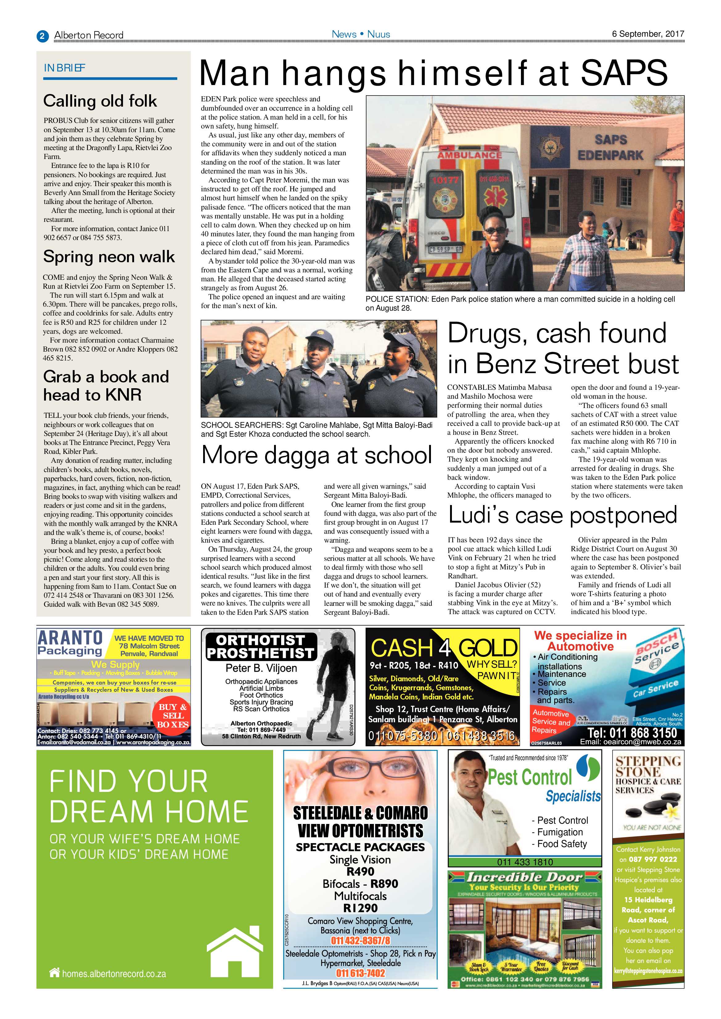 Alberton Record News 06 September 2017 page 2