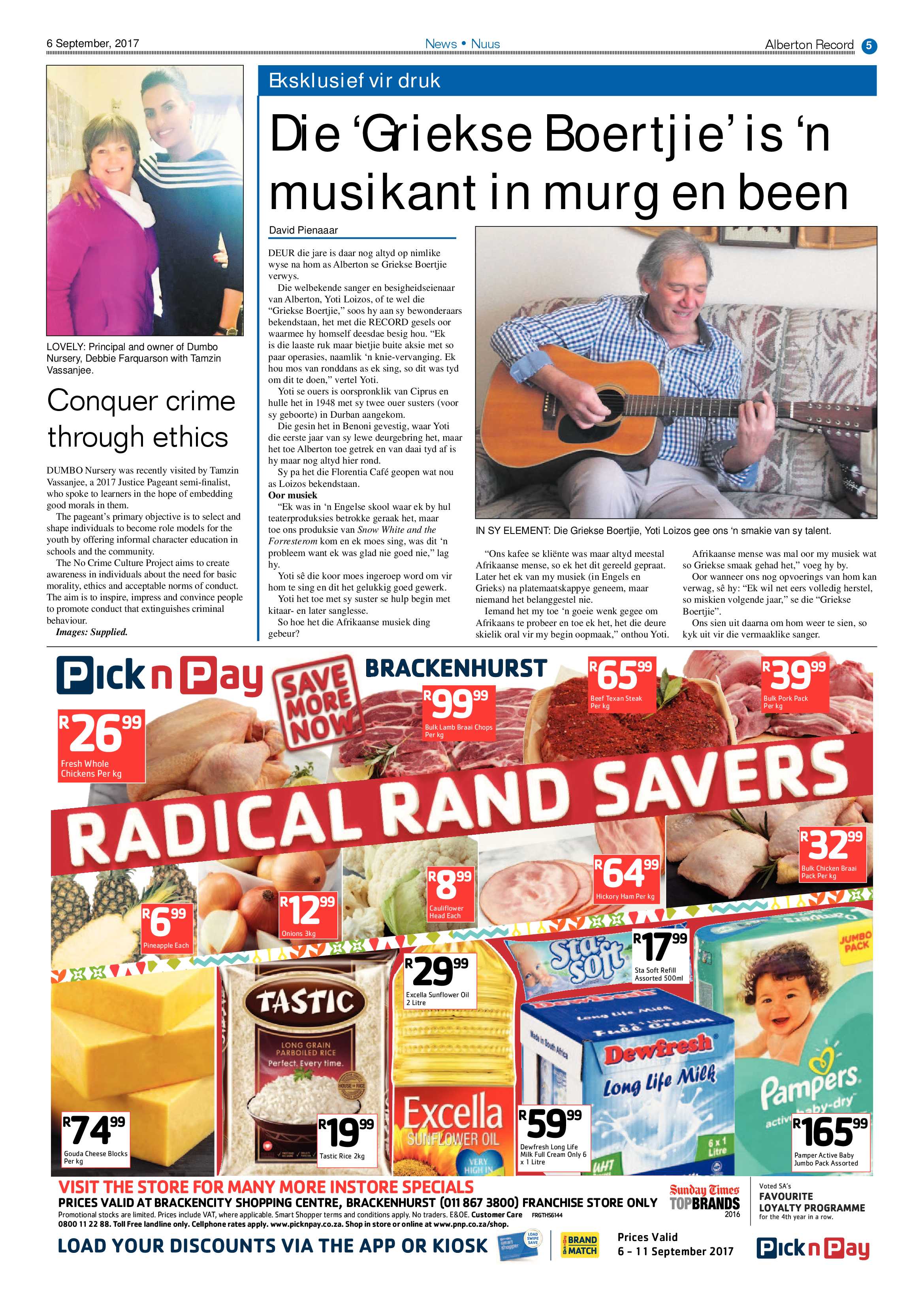Alberton Record News 06 September 2017 page 5